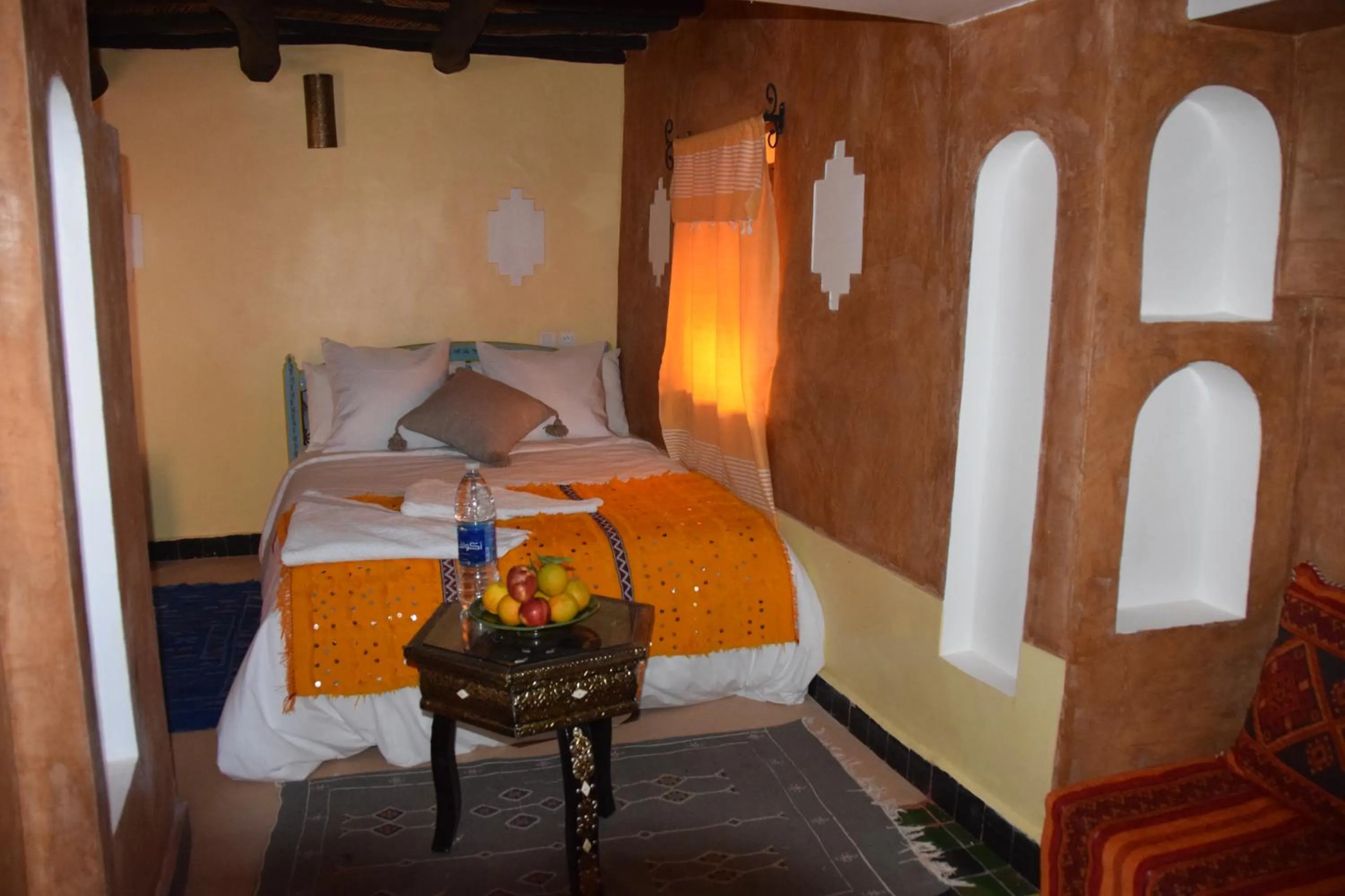 Bed in Kasbah Assafar