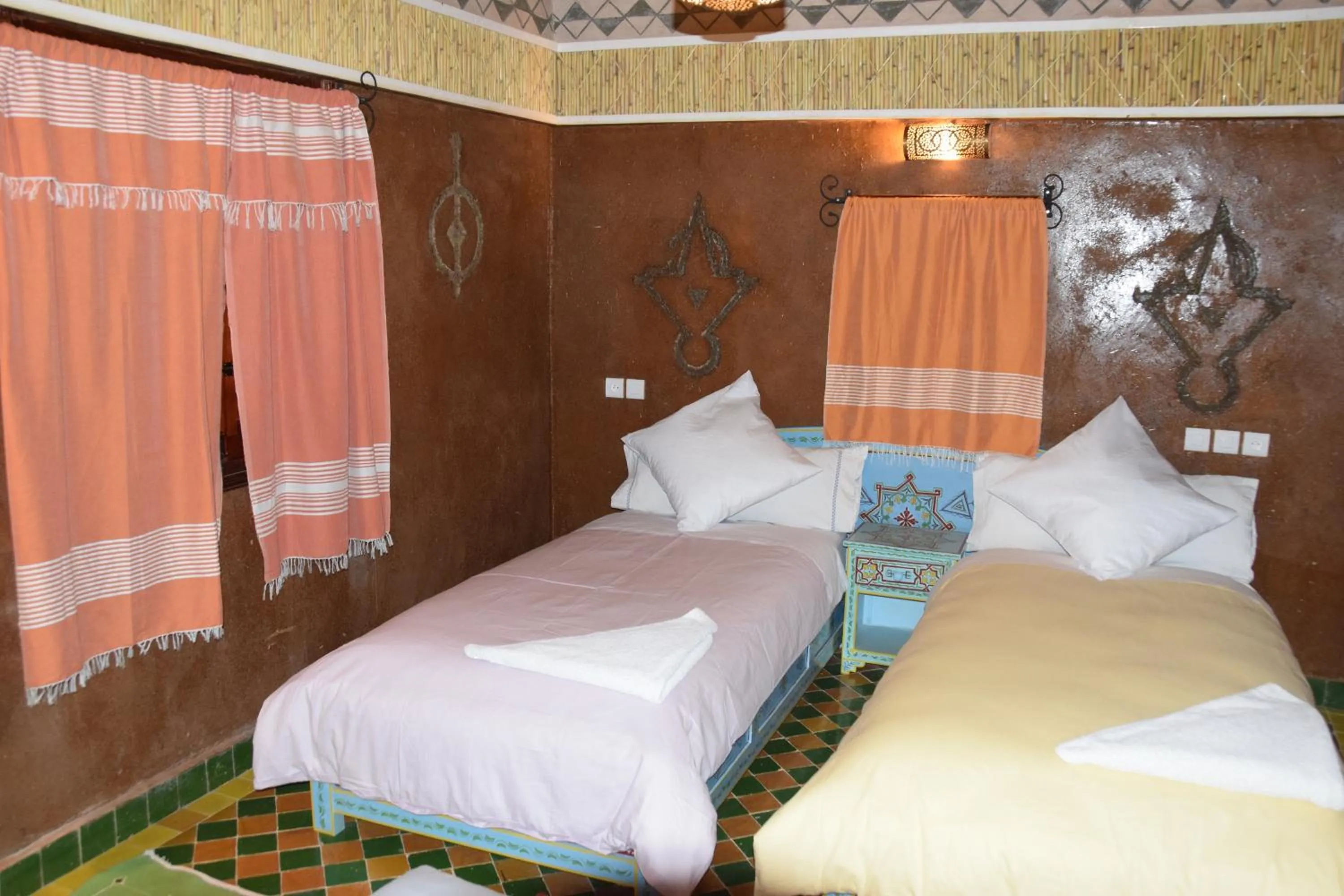 Bed in Kasbah Assafar