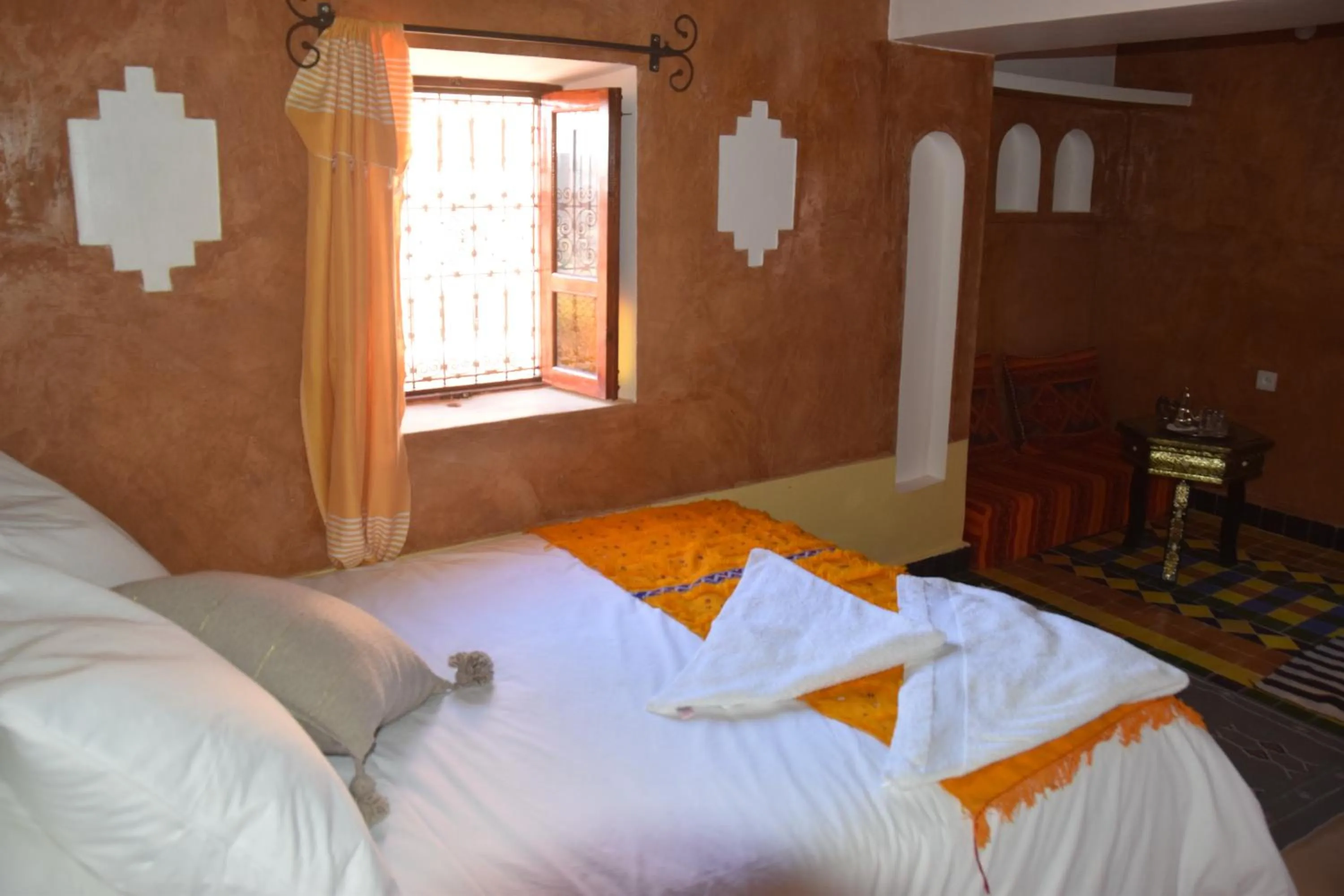 Bed in Kasbah Assafar