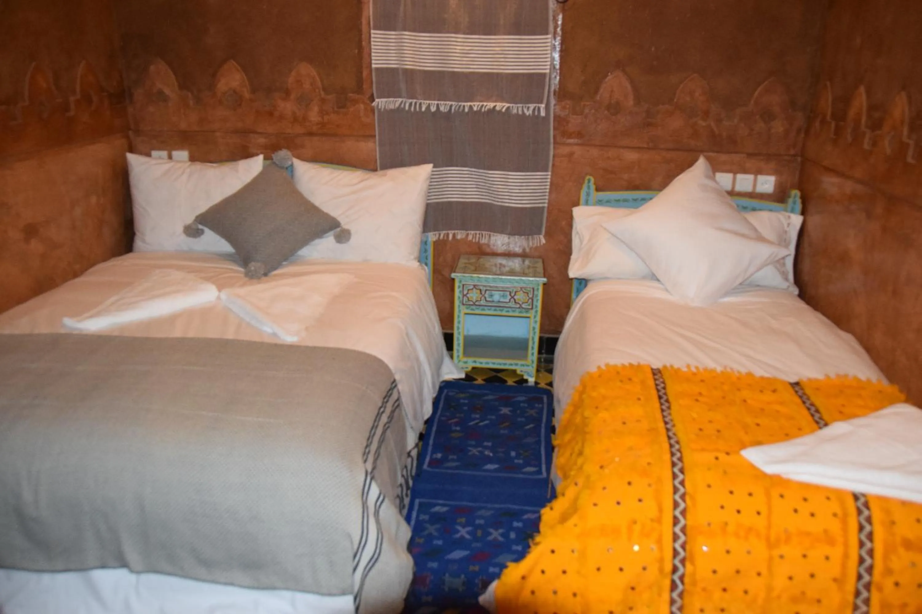 Bed in Kasbah Assafar