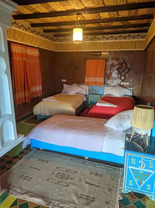 Bed in Kasbah Assafar