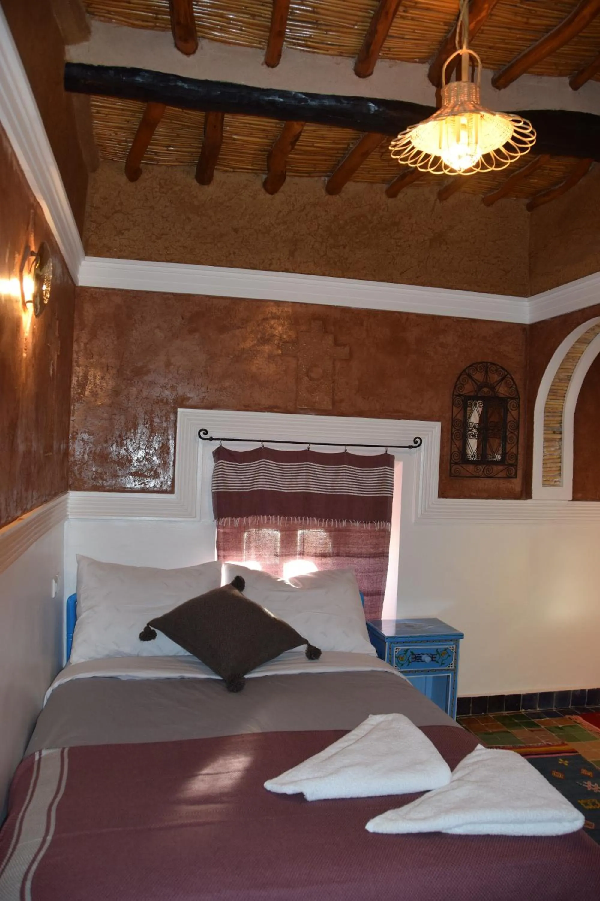 Bed in Kasbah Assafar