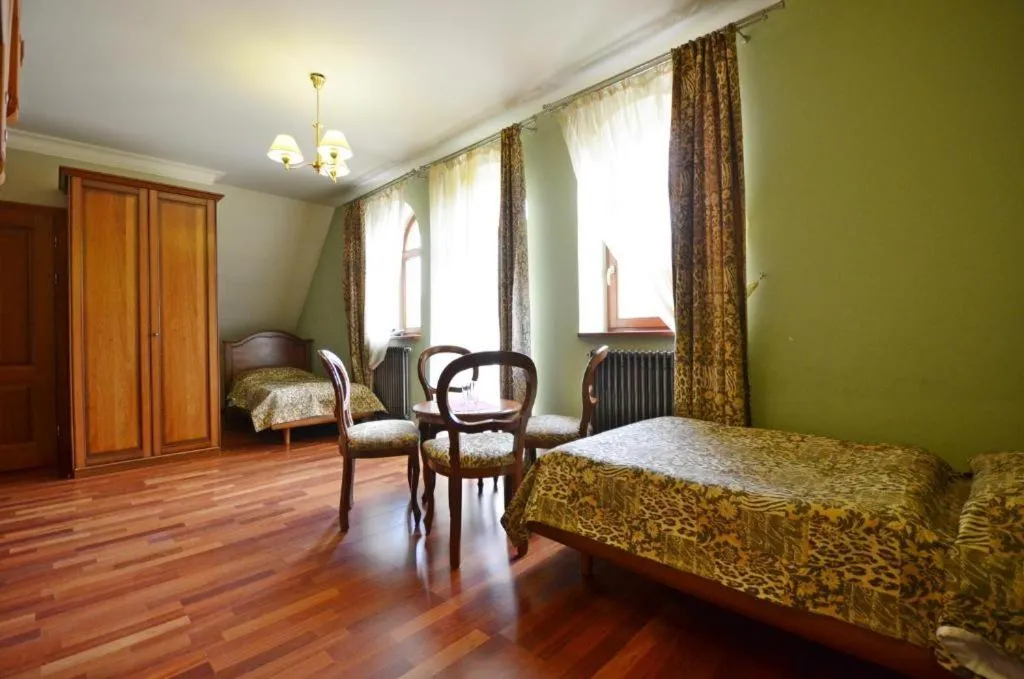 Bed in Pensjonat Nad Rzeką