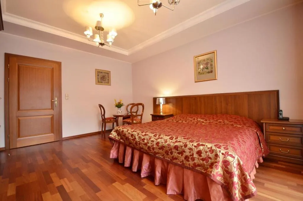 Bed in Pensjonat Nad Rzeką