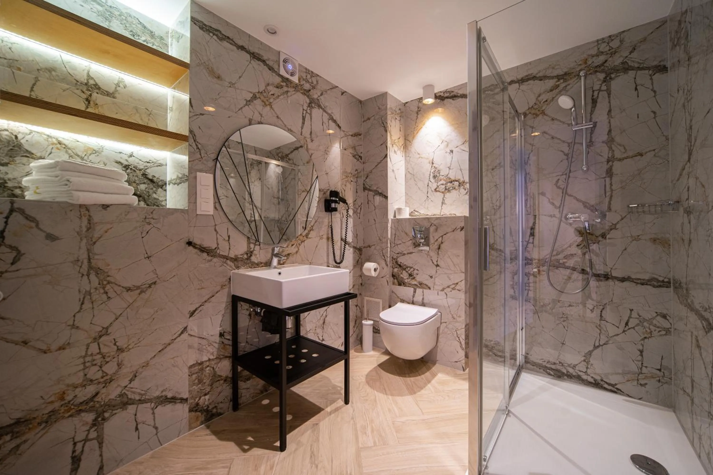 Shower in Marena Wellness & Spa