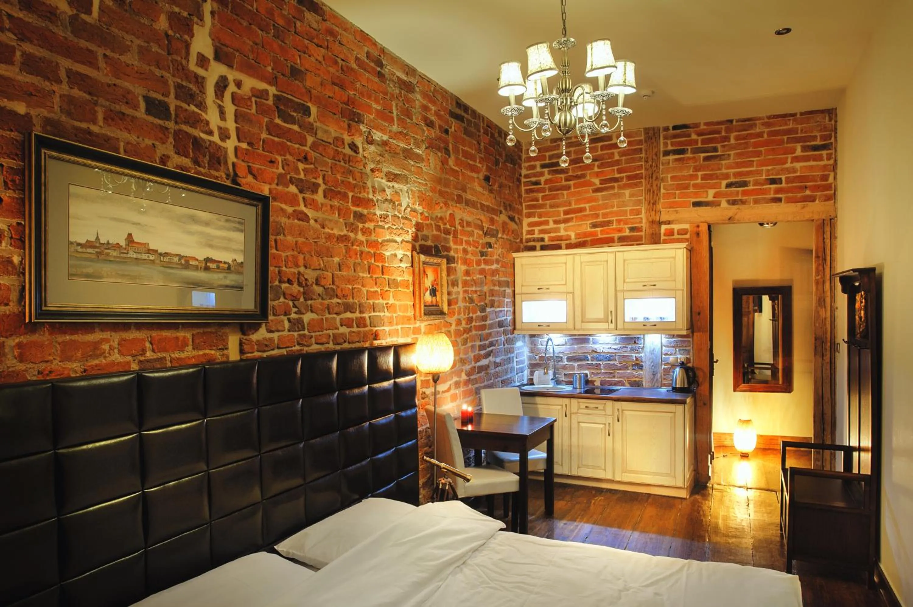 Photo of the whole room, Bed in Apartamenty Chleb i Wino Toruń