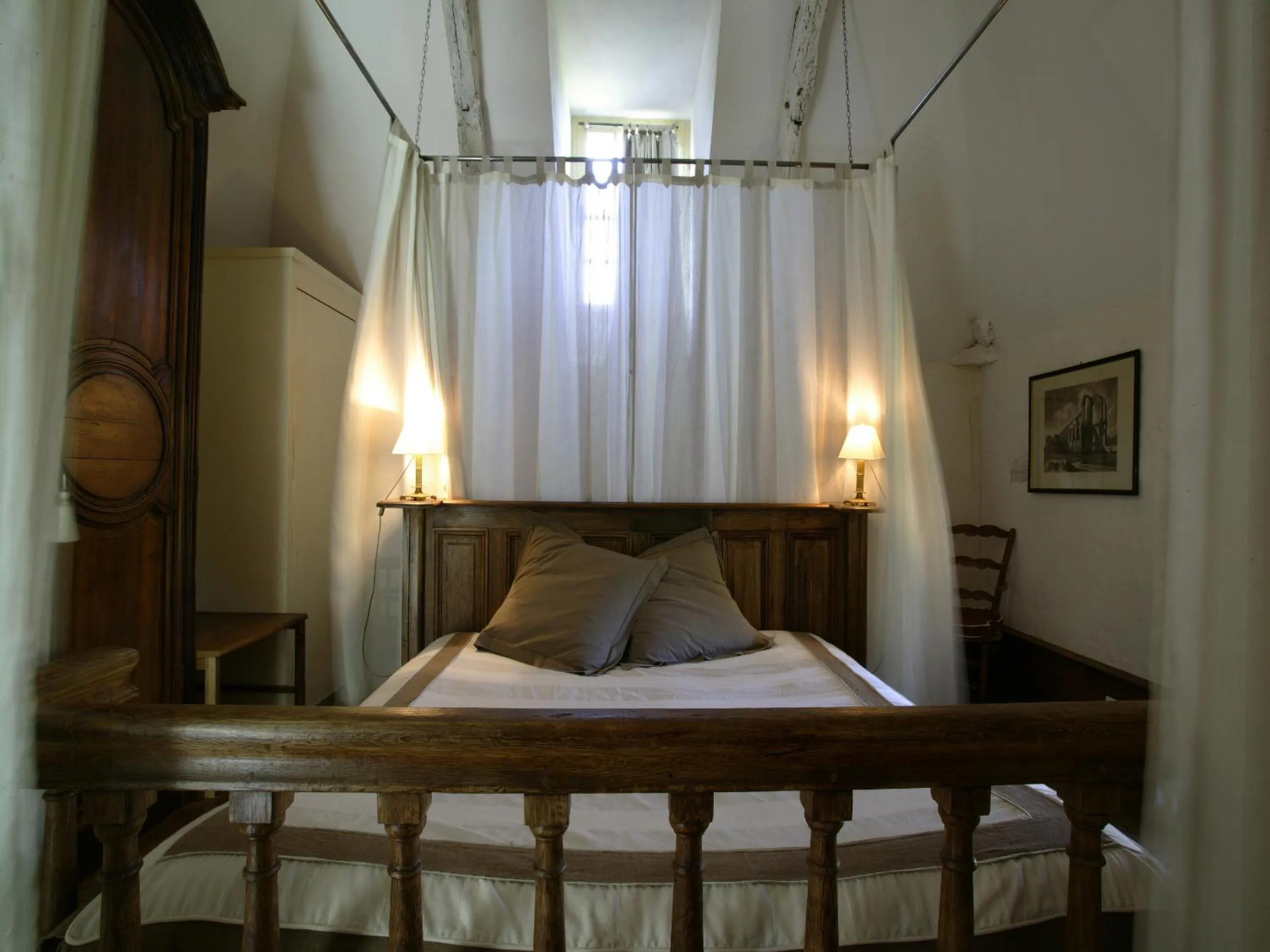 Bed in Château De Chambiers
