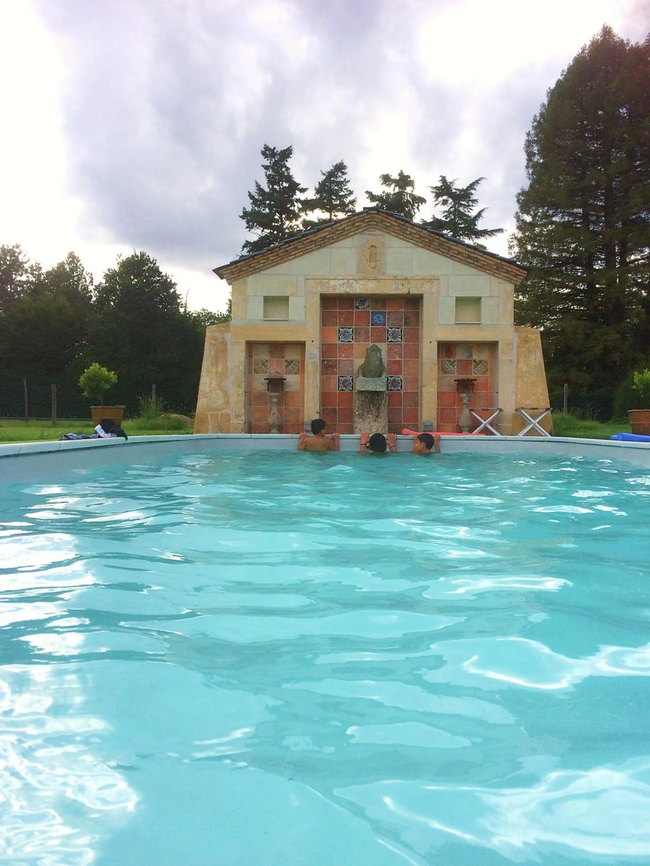 Swimming pool in Château De Chambiers