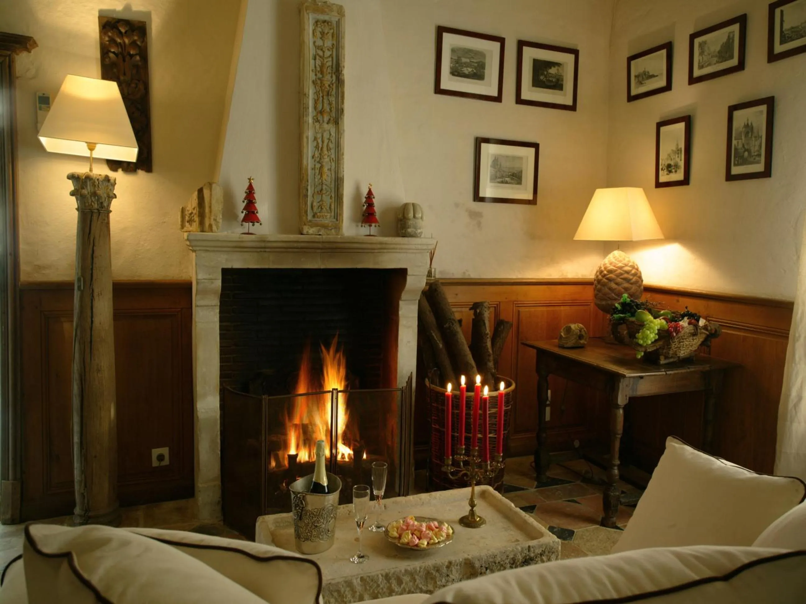 Living room in Château De Chambiers