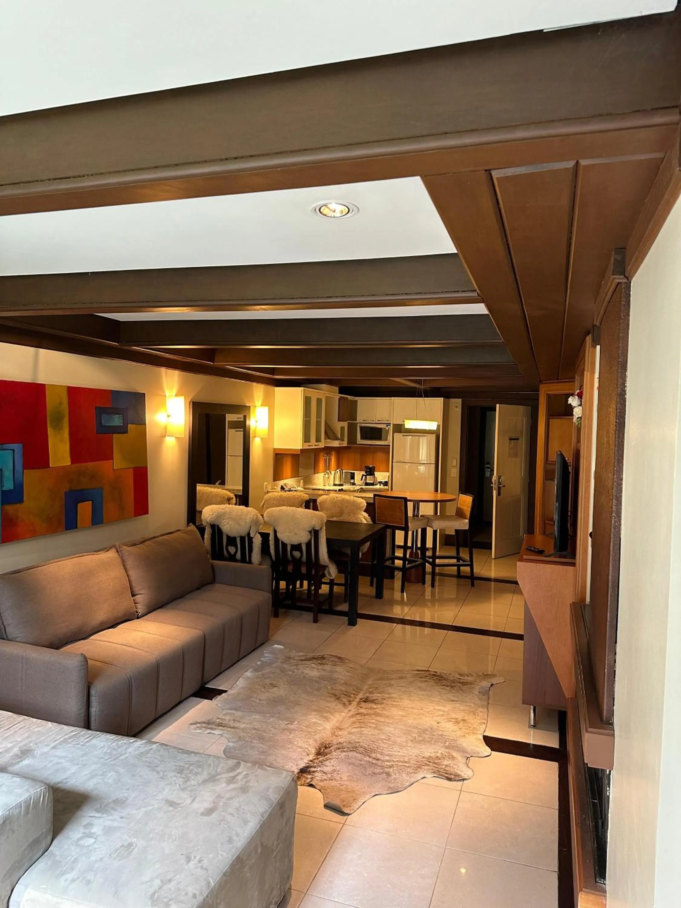 Living room in Flat Luxo Mountain Village