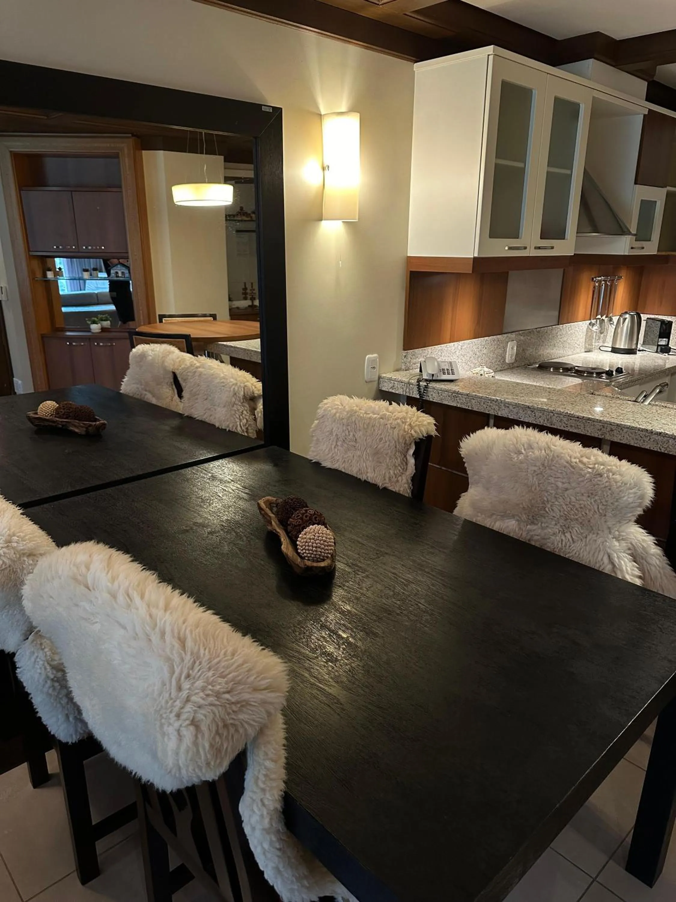 Living room in Flat Luxo Mountain Village