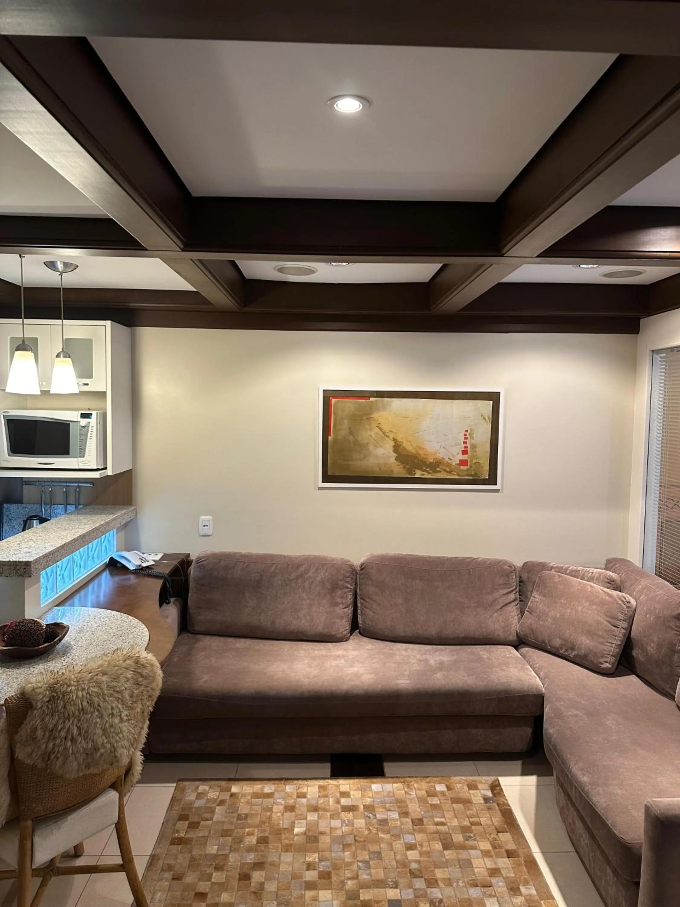 Living room in Flat Luxo Mountain Village