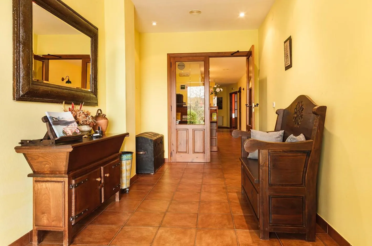 Area and facilities in Hotel Rural Suquin