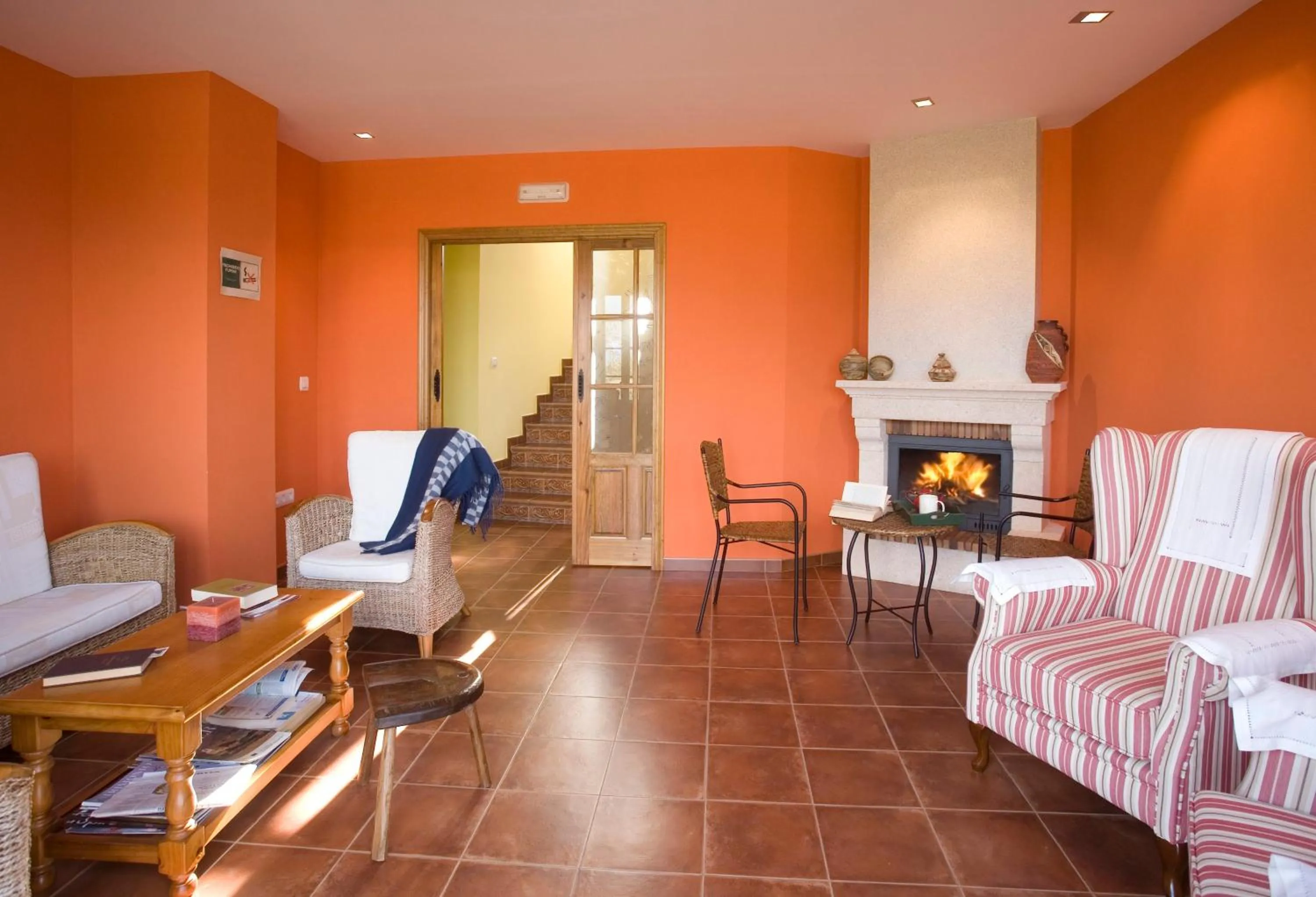 Lounge or bar in Hotel Rural Suquin