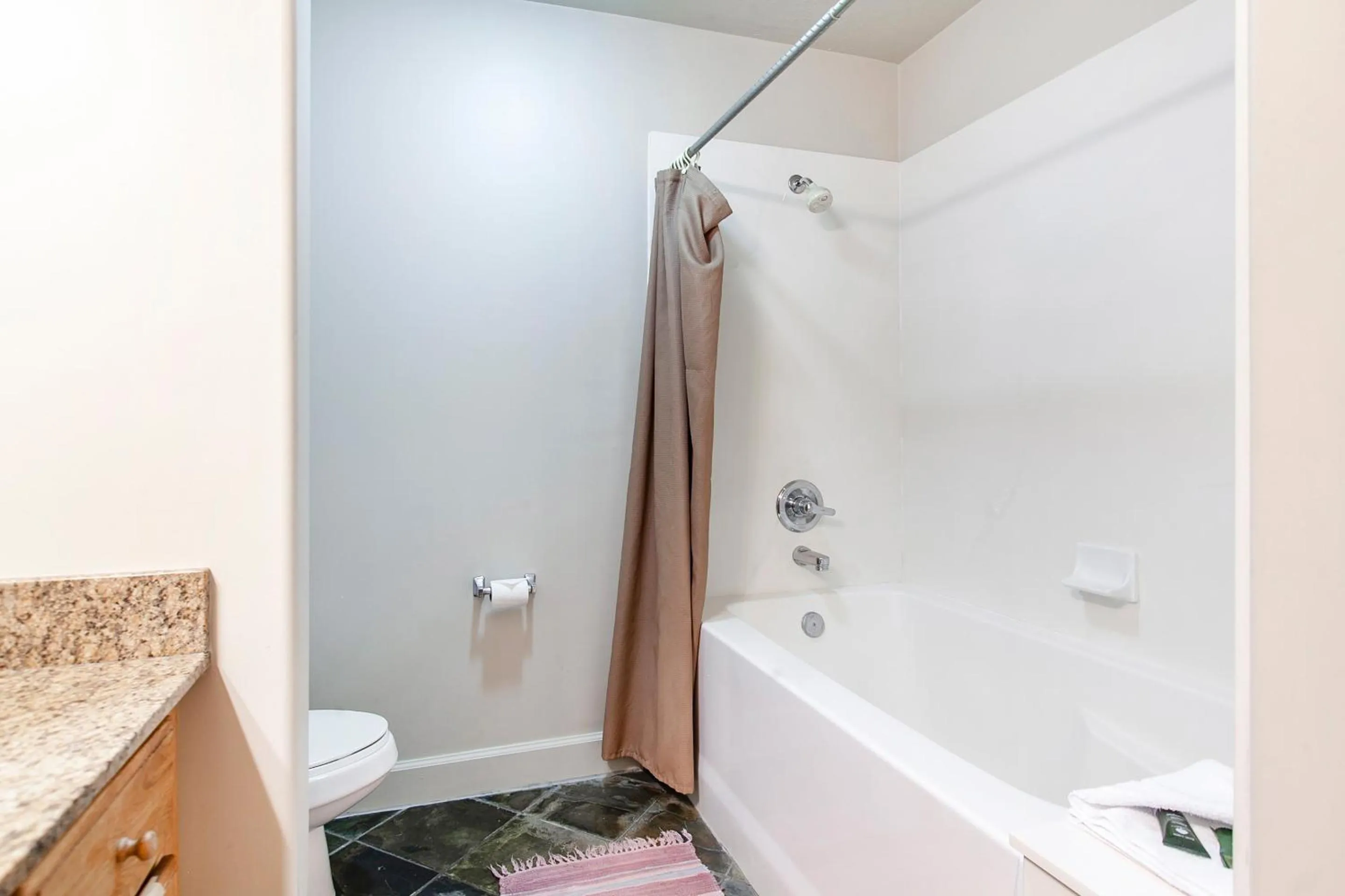 Bathroom in Crestview Condominiums by All Seasons Resort Lodging