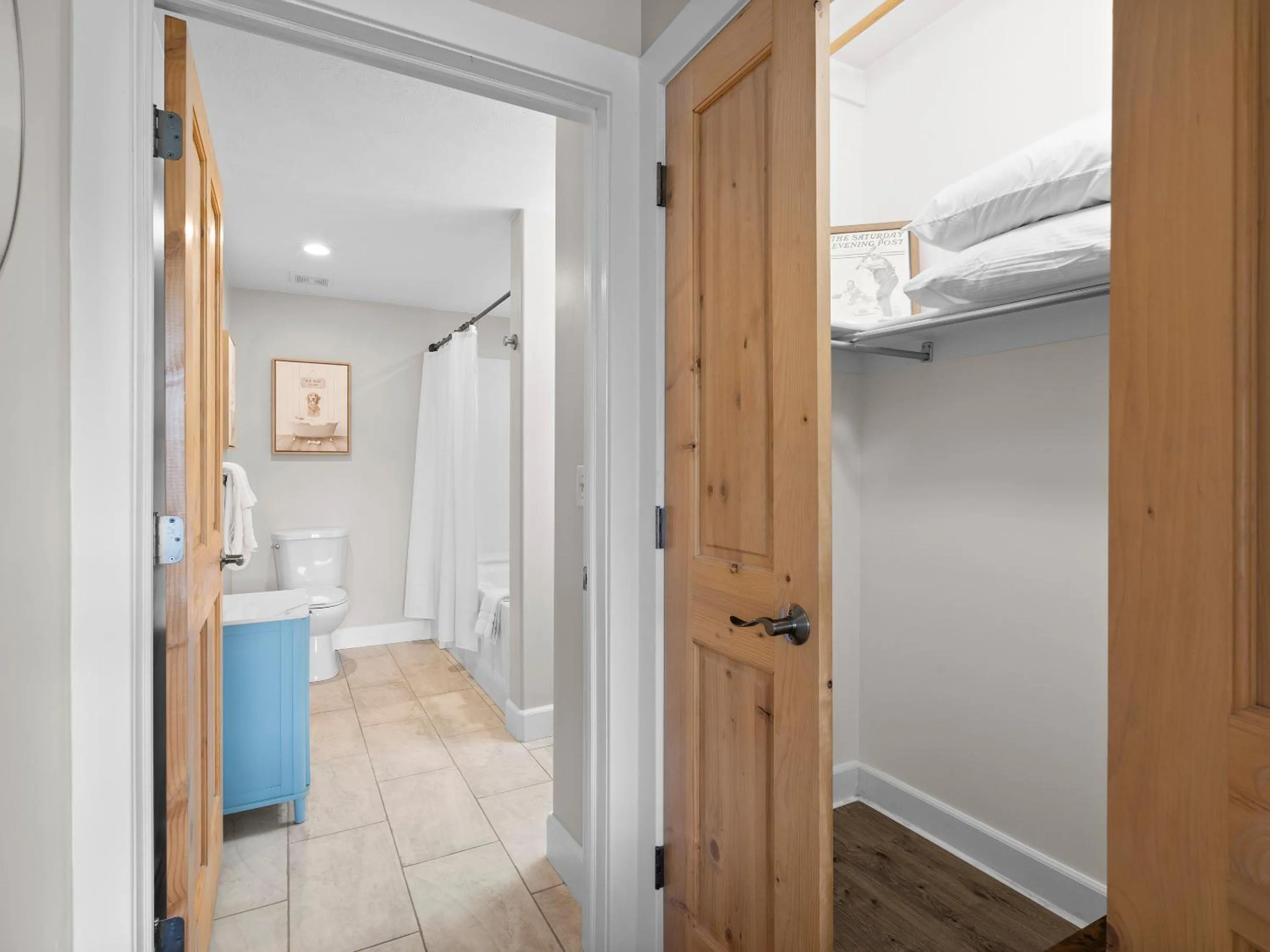 Bathroom in Crestview Condominiums by All Seasons Resort Lodging