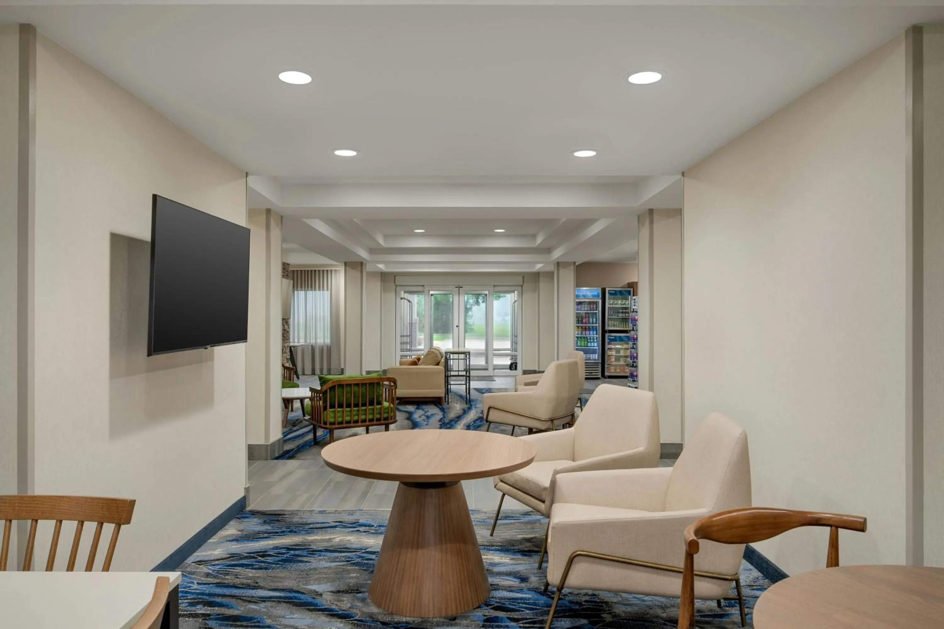 Lobby or reception in Fairfield Inn & Suites Bloomington