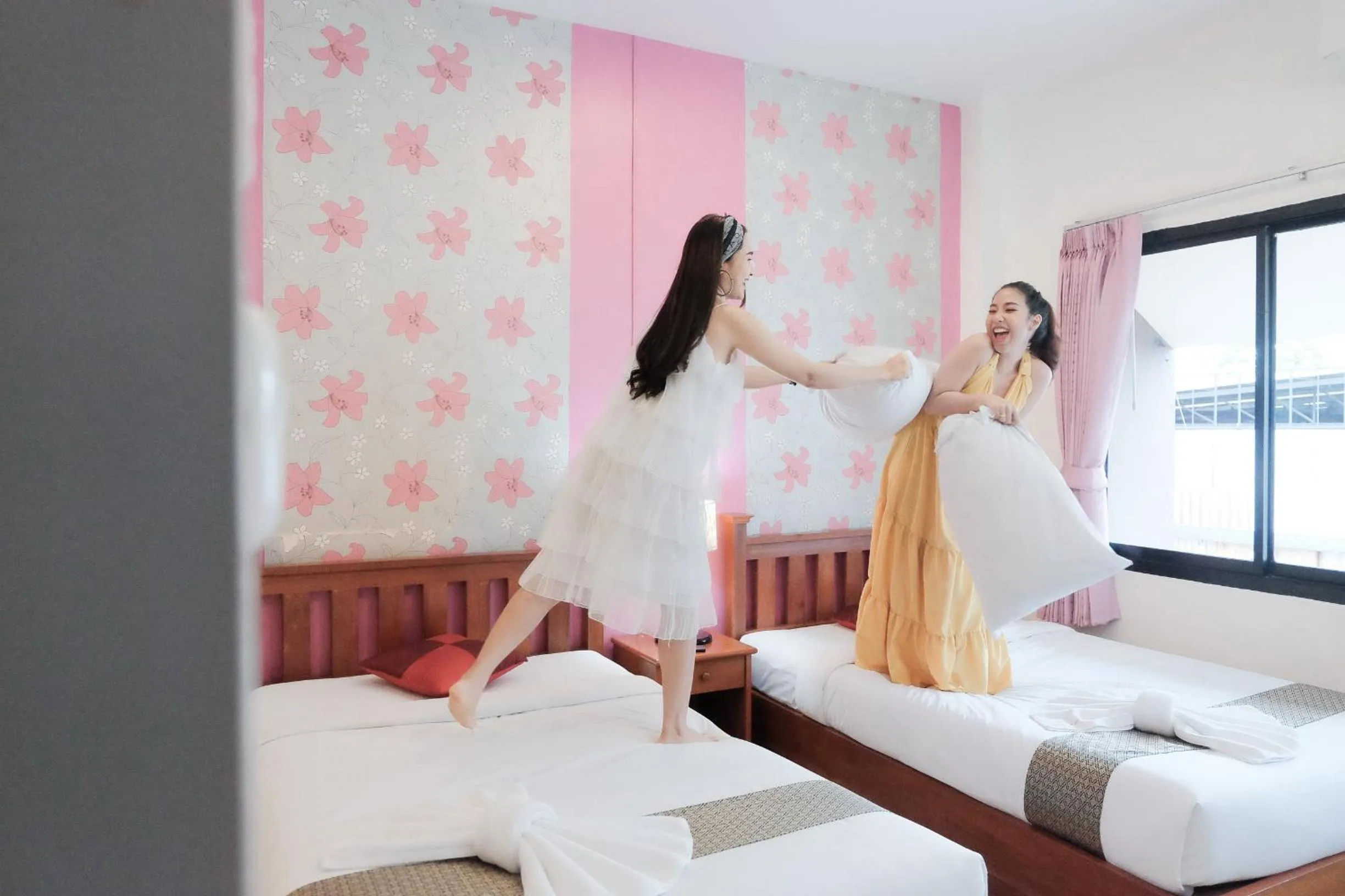 Photo of the whole room, Bed in Myplace@Surat Hotel