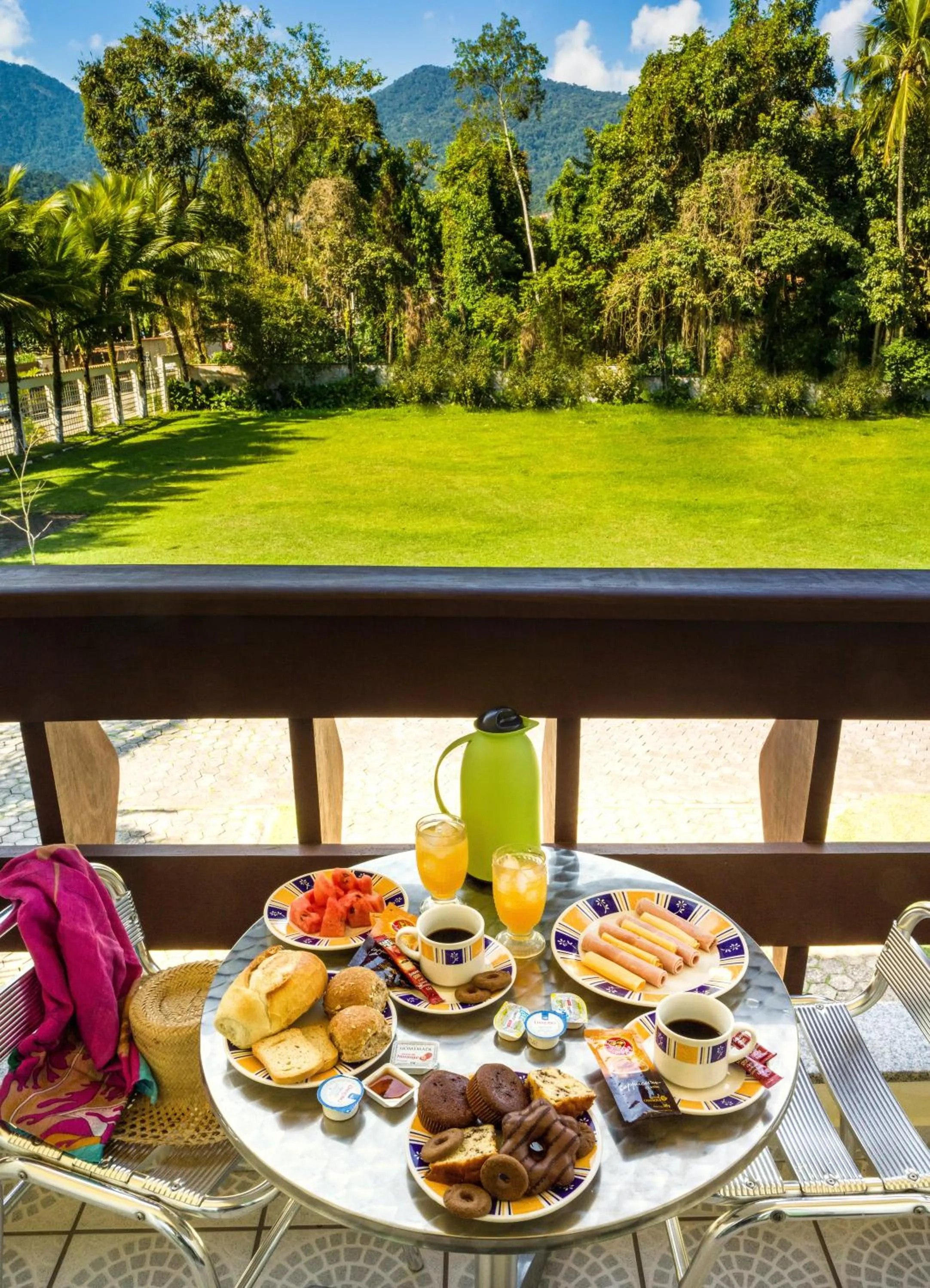 Balcony/Terrace in Costabela Apart Hotel e Pousada