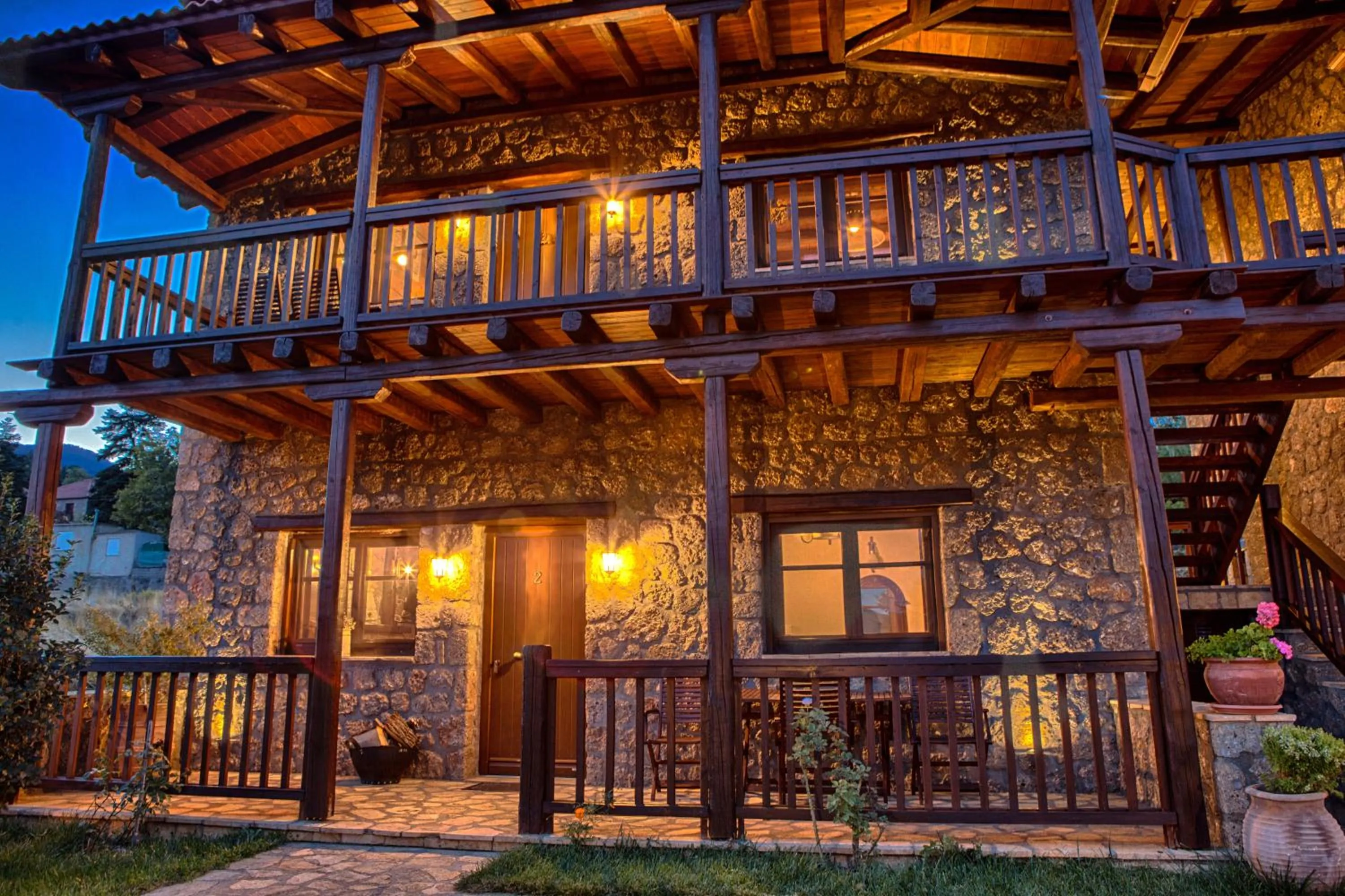 Facade/entrance in Pera Alonia Guest House