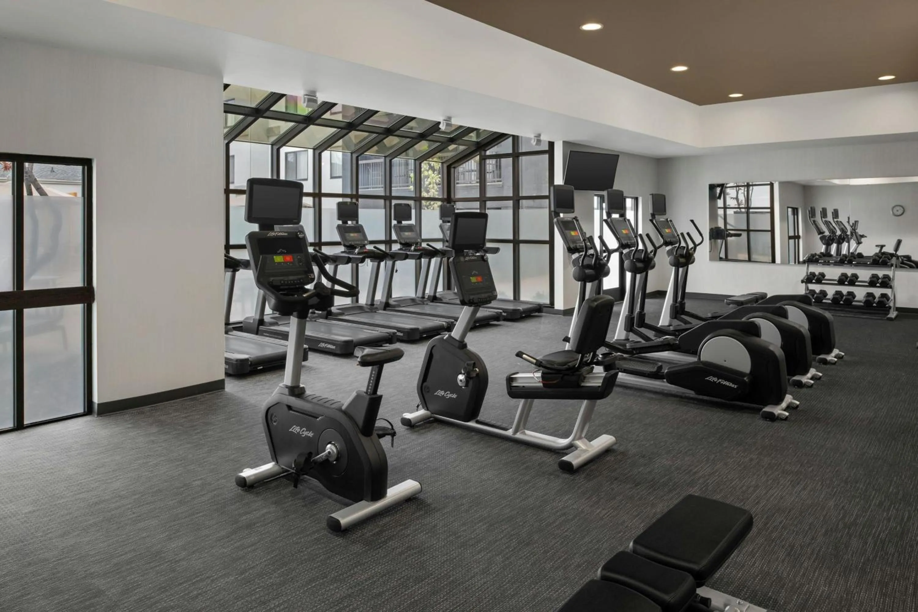 Fitness centre/facilities in Courtyard Boise Downtown