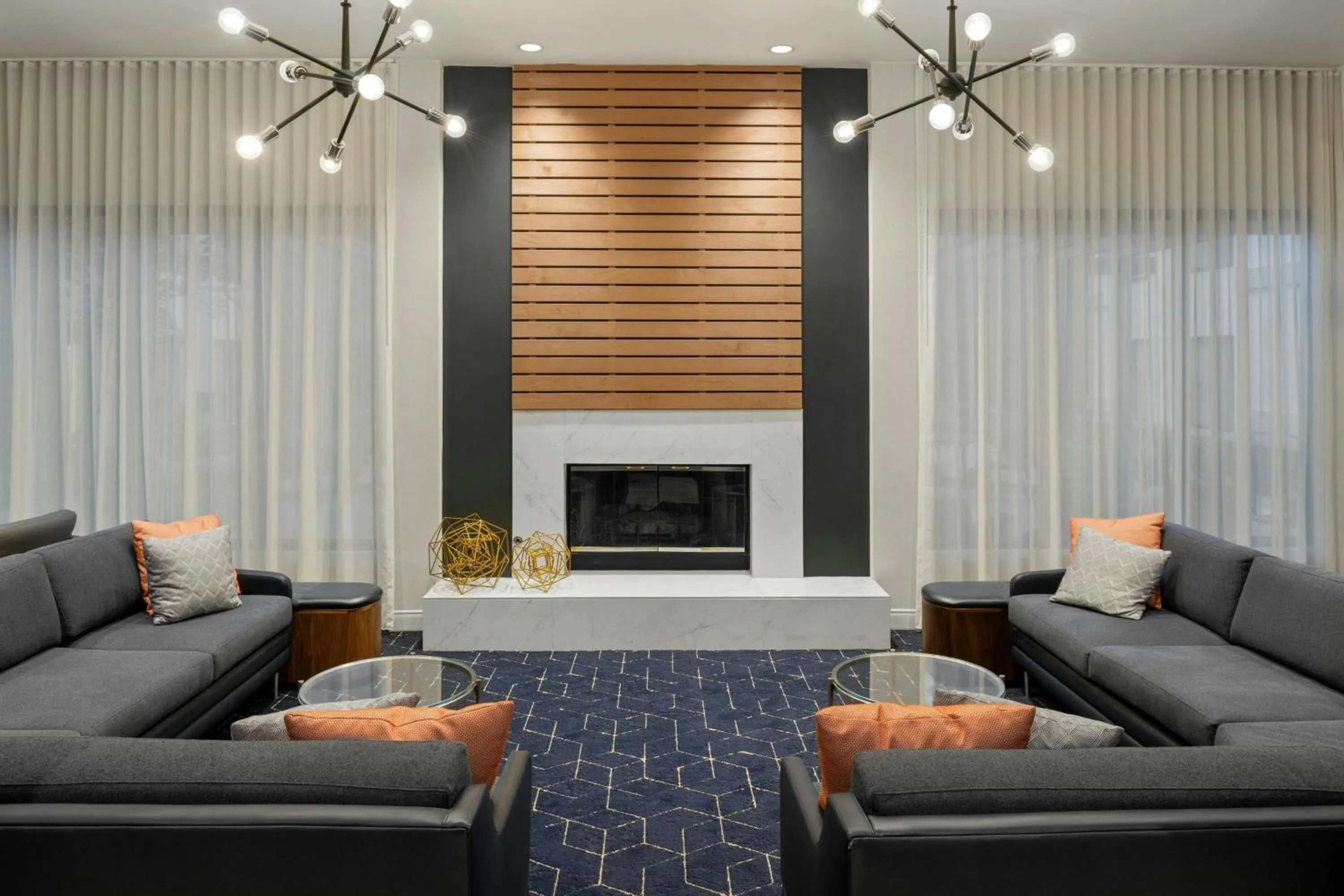 Lobby or reception in Courtyard Boise Downtown