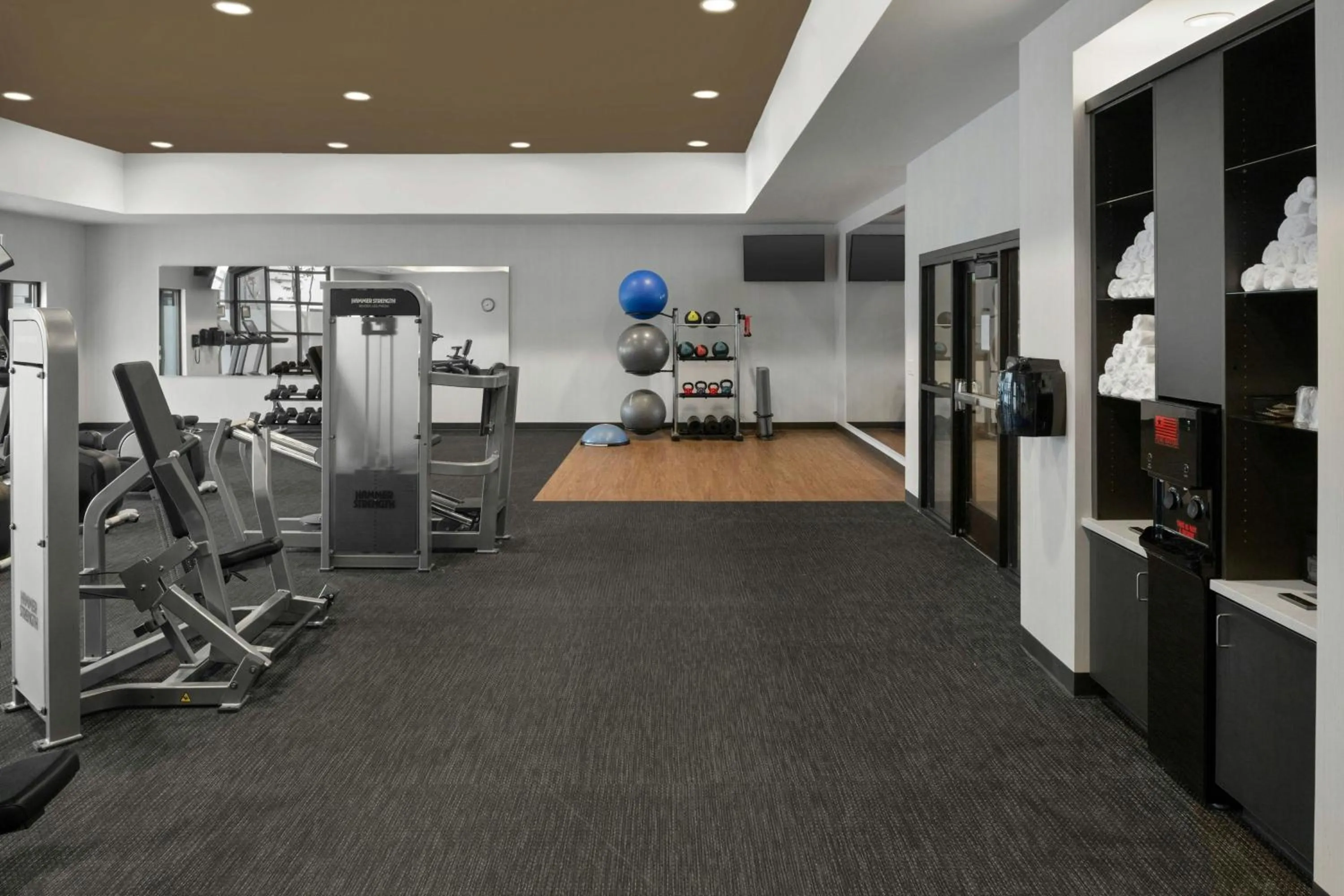 Fitness centre/facilities in Courtyard Boise Downtown