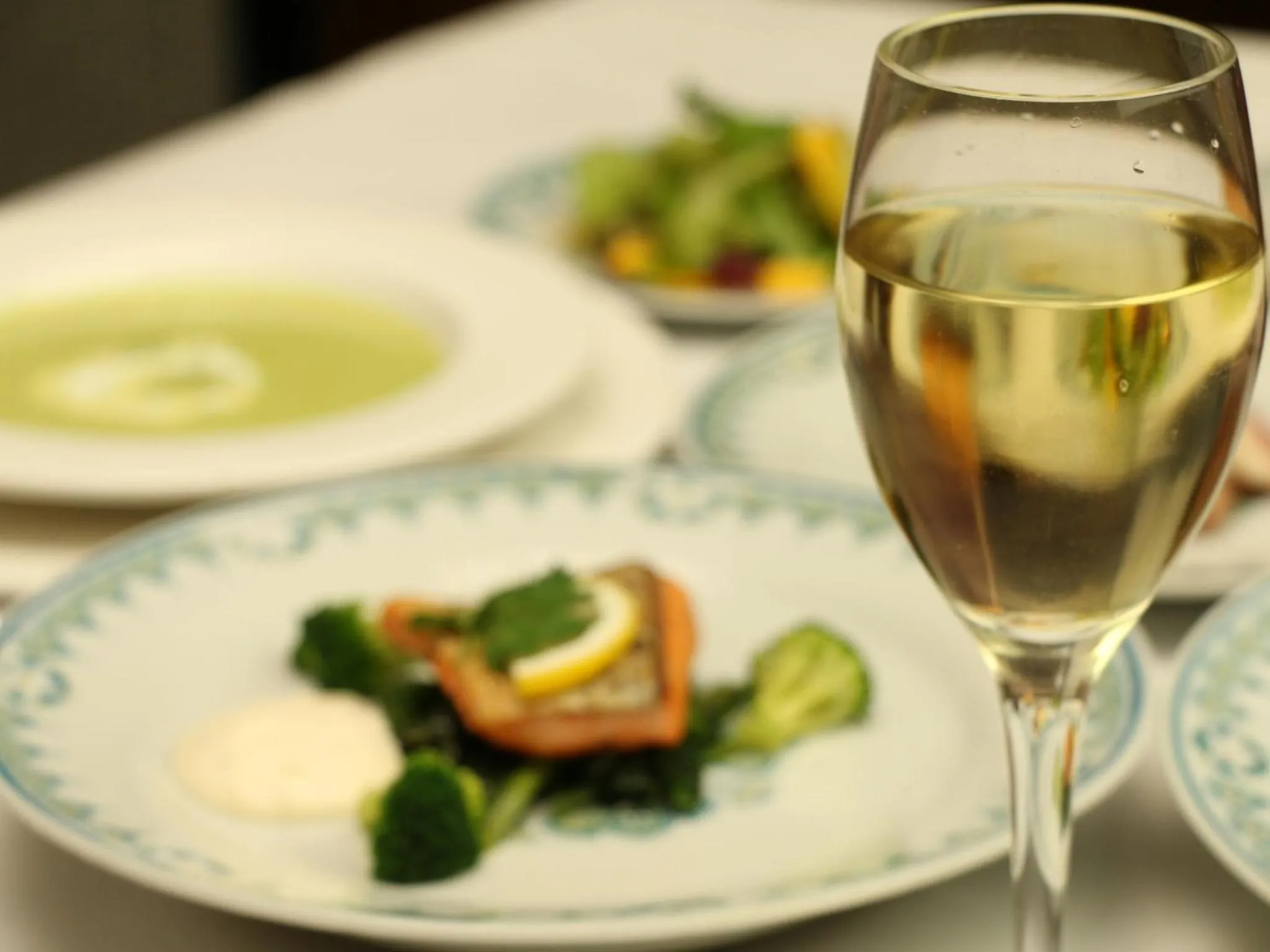 Dinner in Pension Raisin