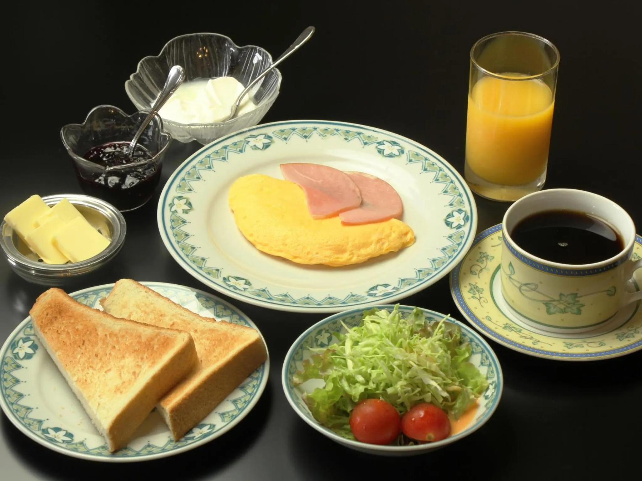 Breakfast in Pension Raisin