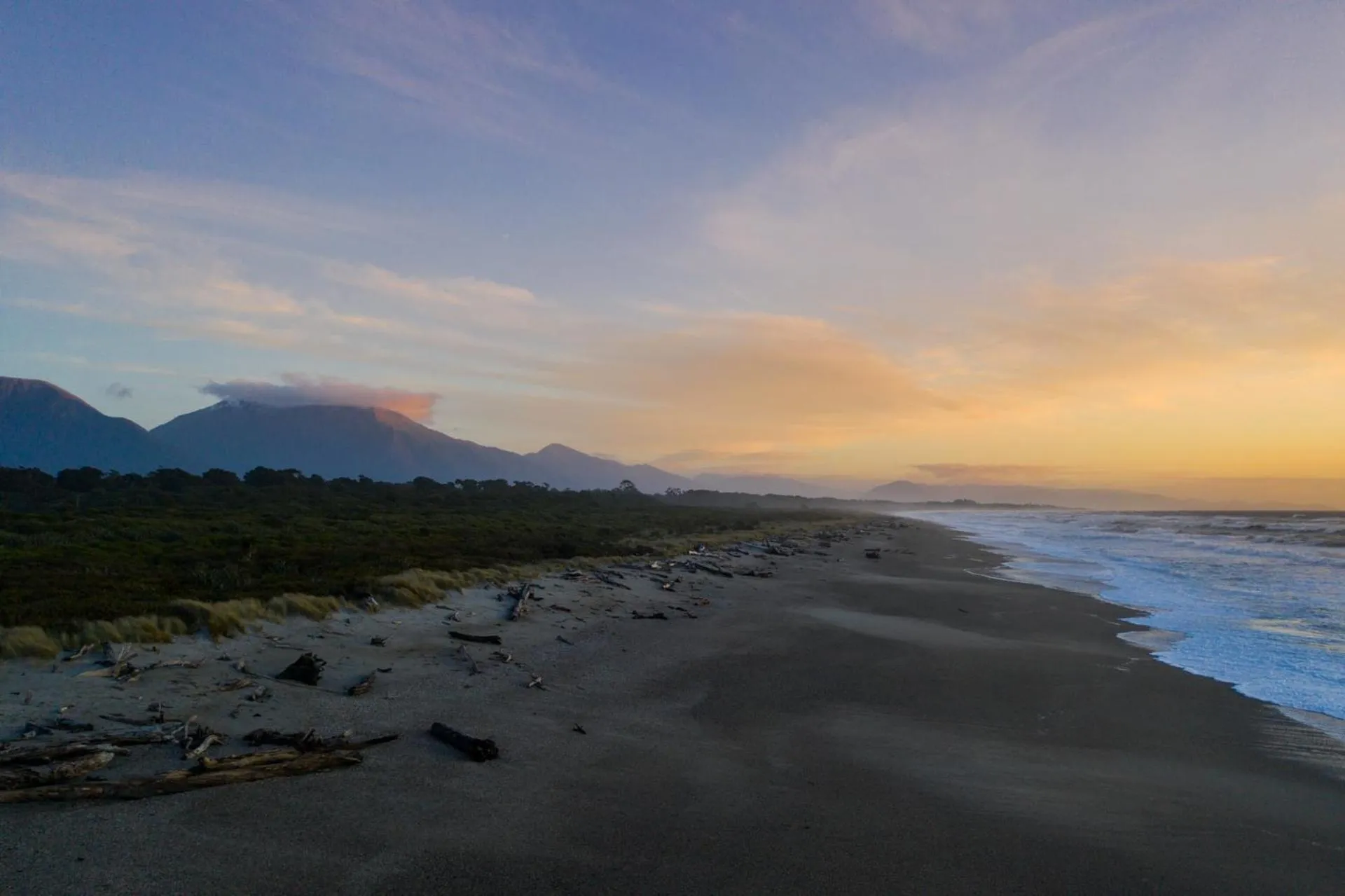 Beach in Haast Beach Motel