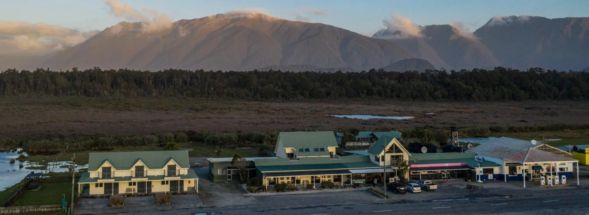 Property building in Haast Beach Motel