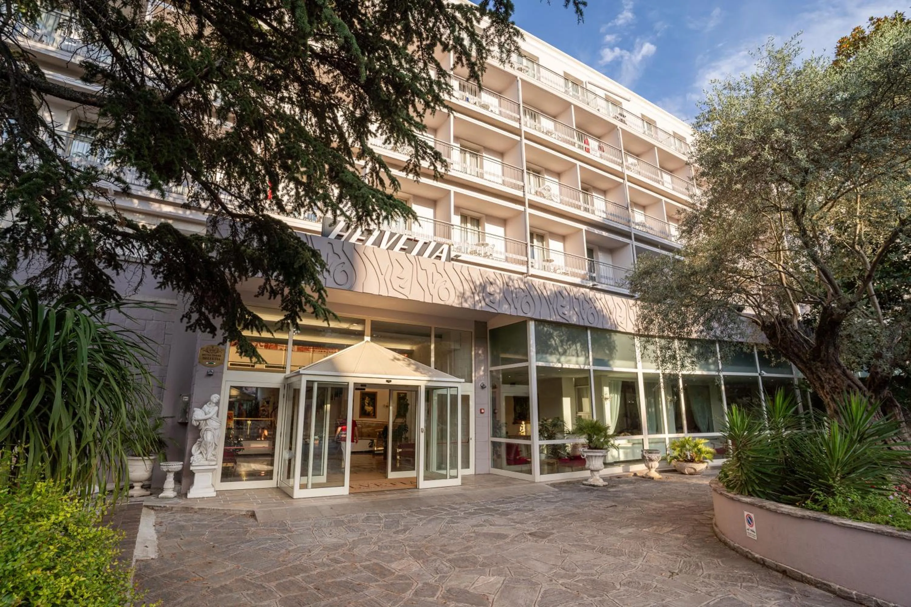 Property building in Hotel Terme Helvetia