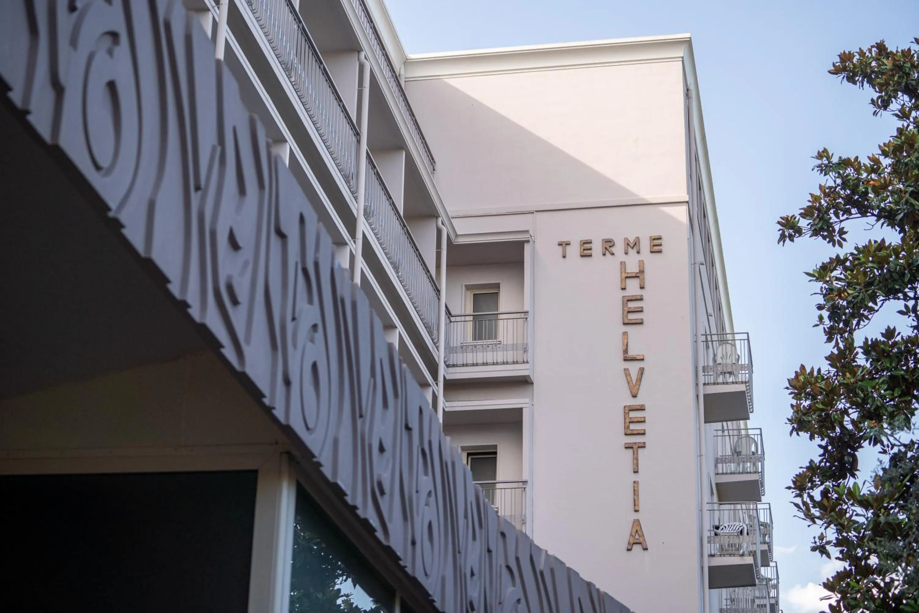 Property building in Hotel Terme Helvetia