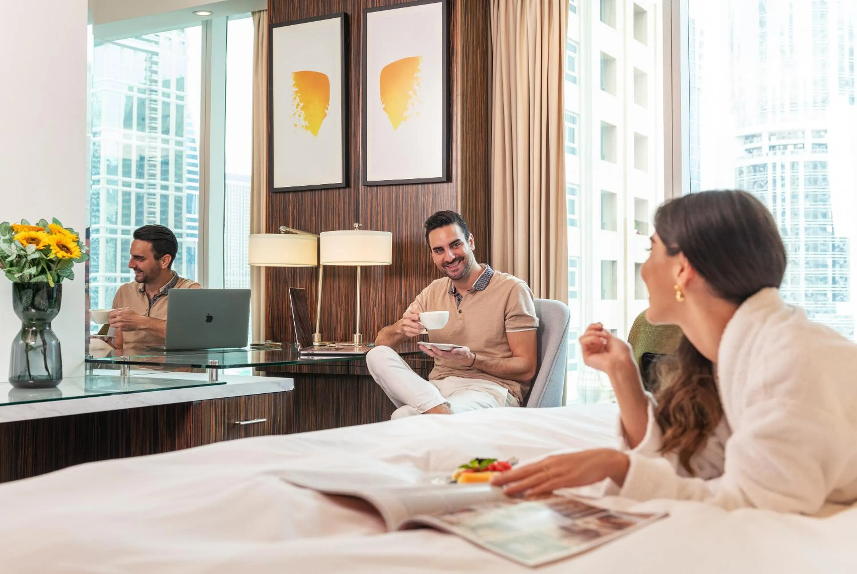 Bedroom in voco - Bonnington Dubai by IHG