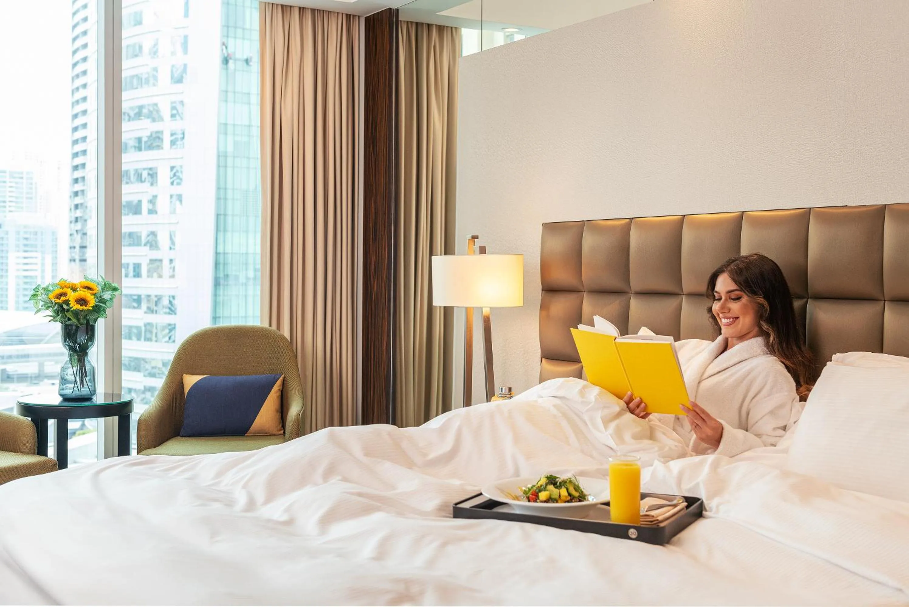 People, Bed in voco - Bonnington Dubai by IHG