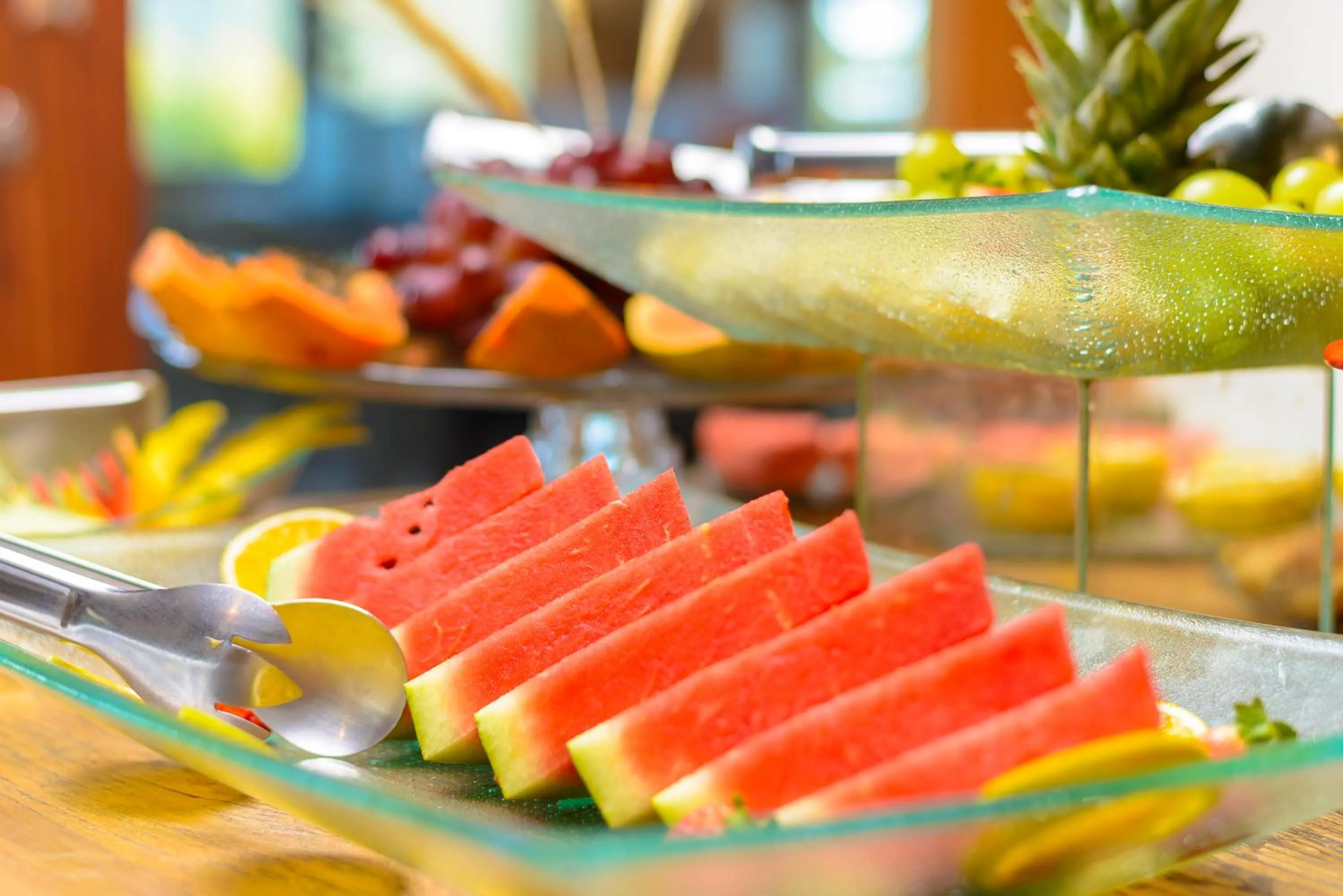 Buffet breakfast in Hotel Le Renard - Campos do Jordao