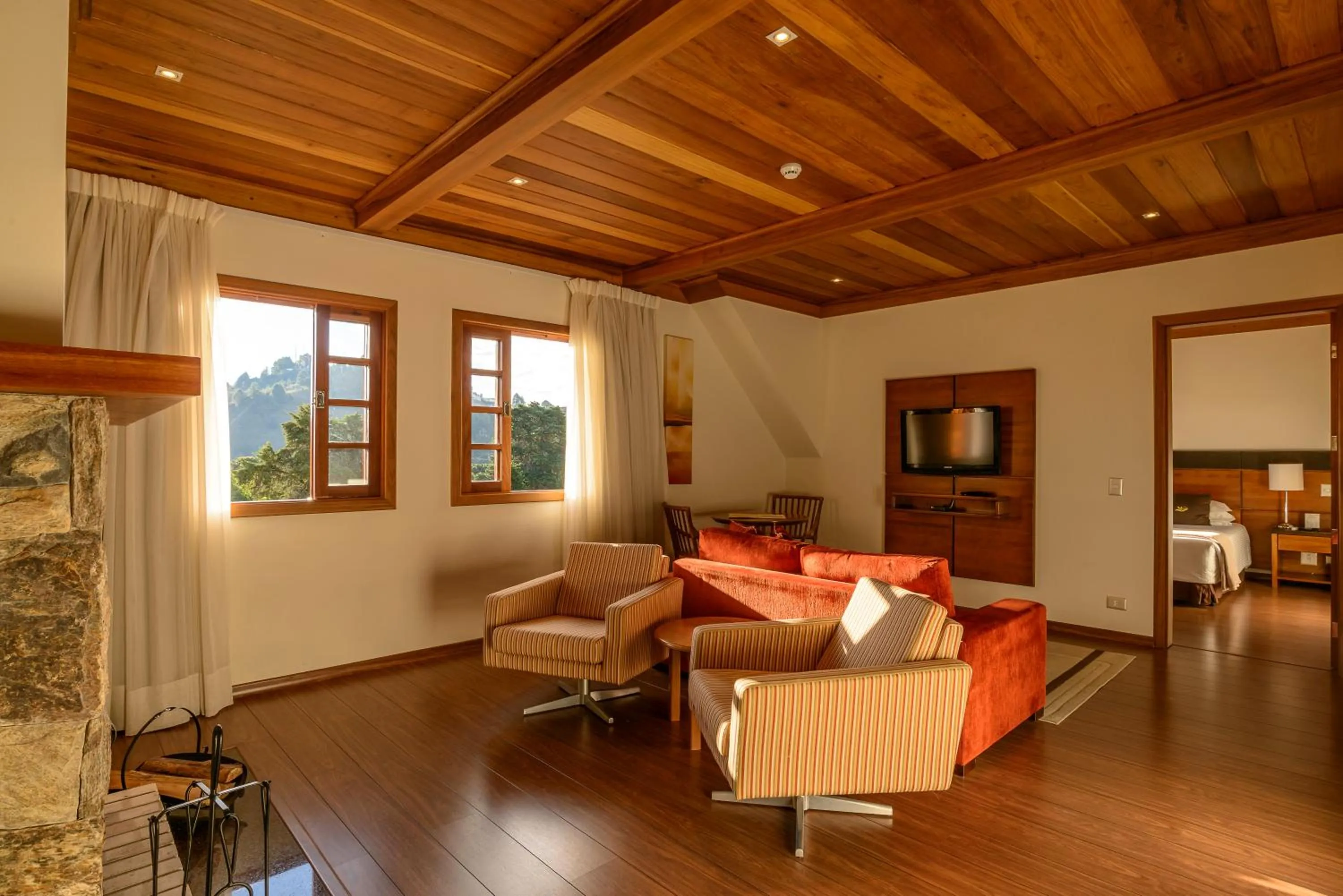 Living room in Hotel Le Renard - Campos do Jordao