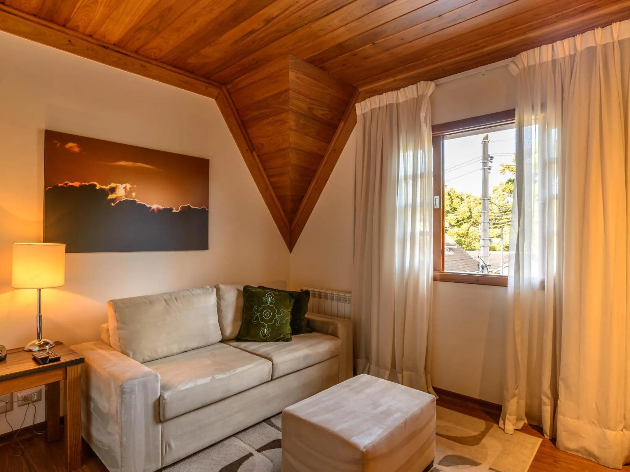 Living room in Hotel Le Renard - Campos do Jordao