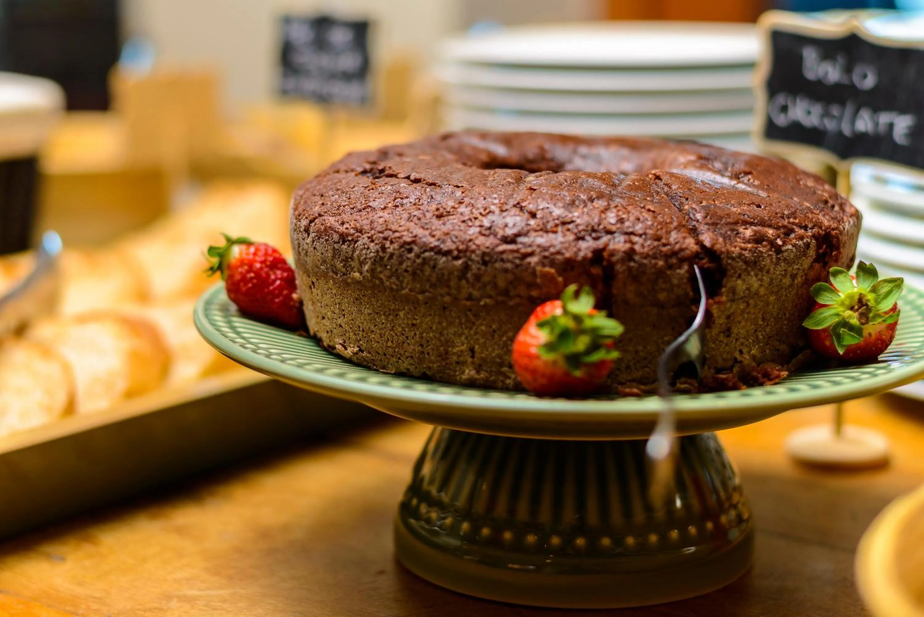 Buffet breakfast in Hotel Le Renard - Campos do Jordao