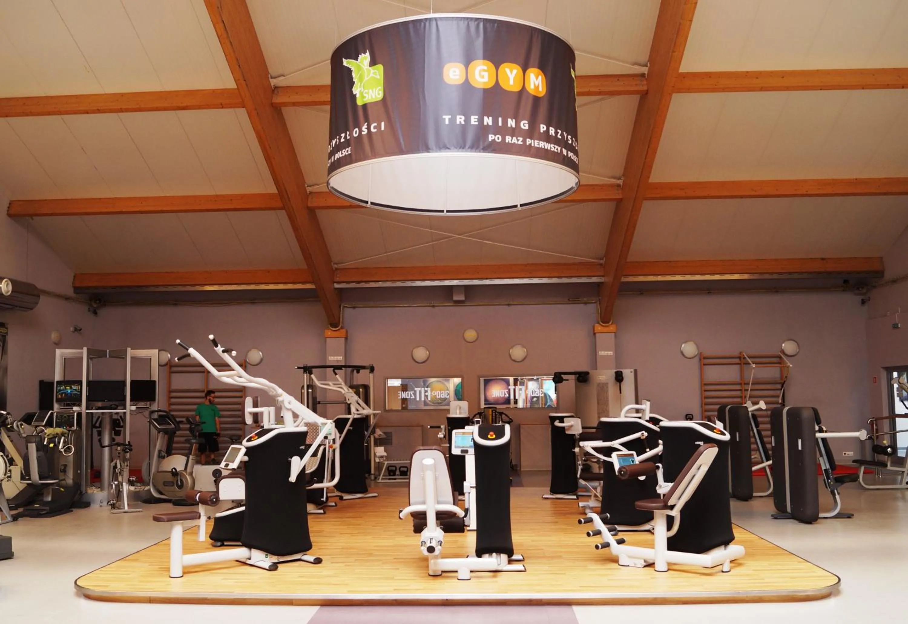 Fitness centre/facilities in Stacja Nowa Gdynia Bed & Breakfast Aquapark