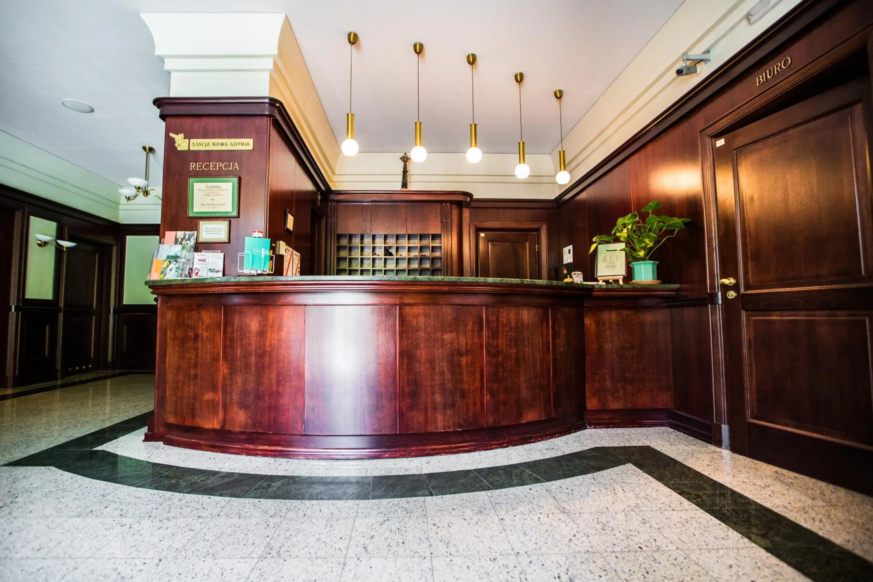 Lobby or reception in Stacja Nowa Gdynia Bed & Breakfast Aquapark