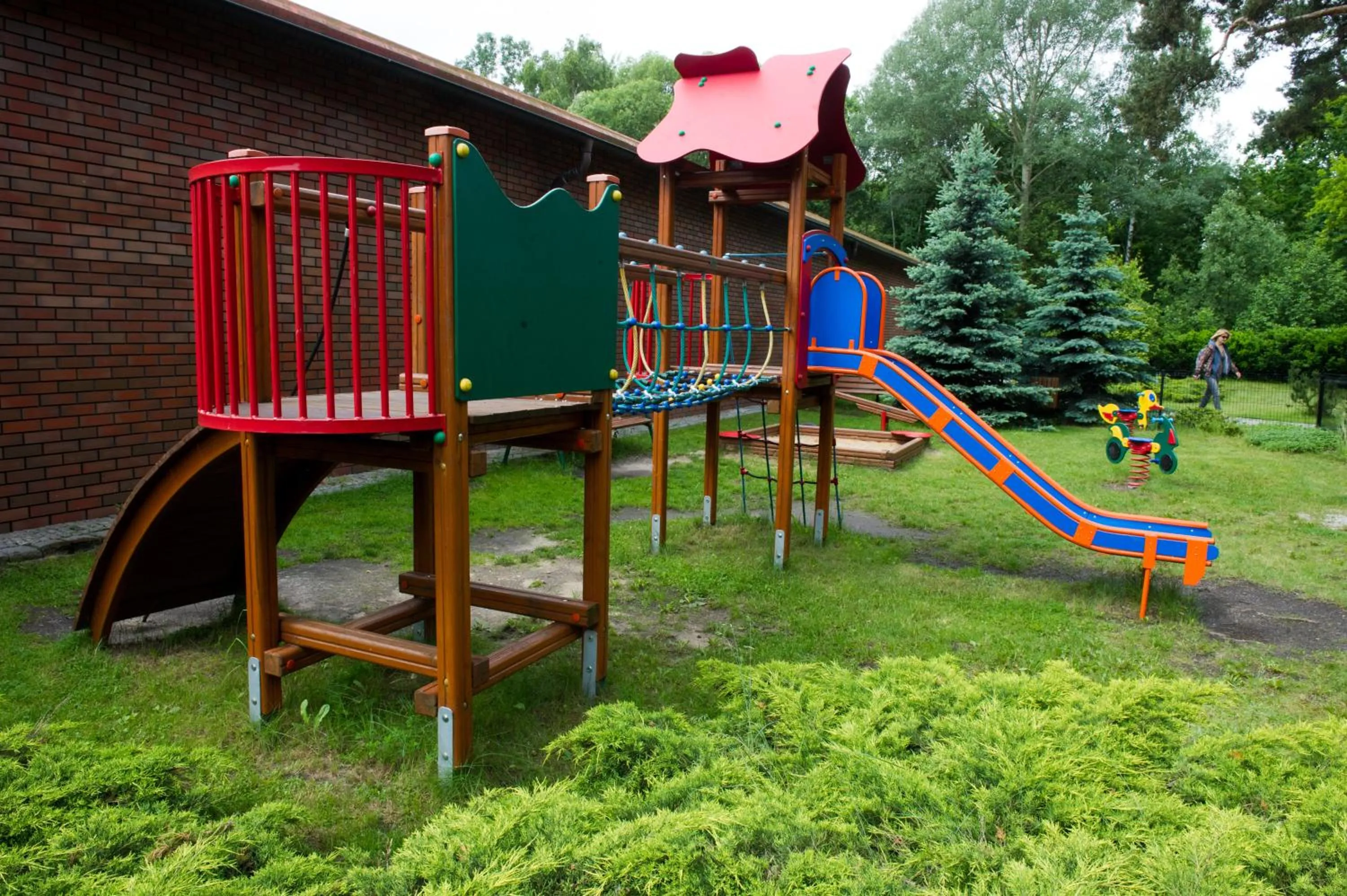 Children play ground in Stacja Nowa Gdynia Bed & Breakfast Aquapark