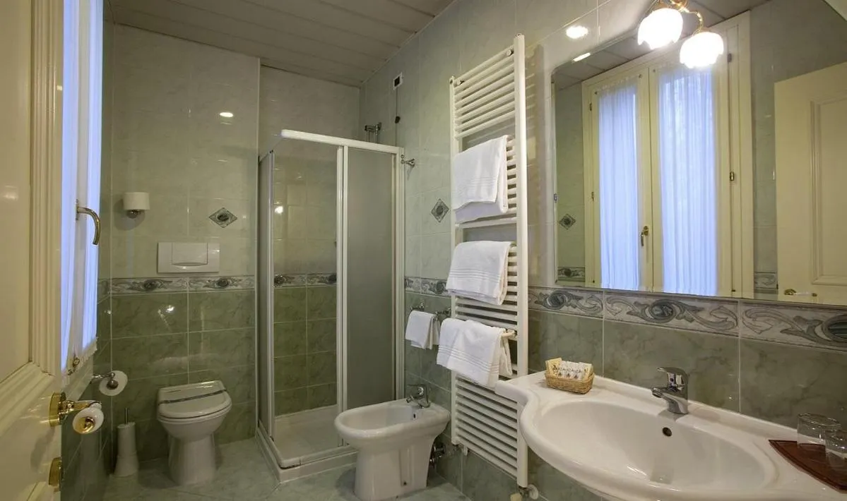 Bathroom in Hotel Terme Roma