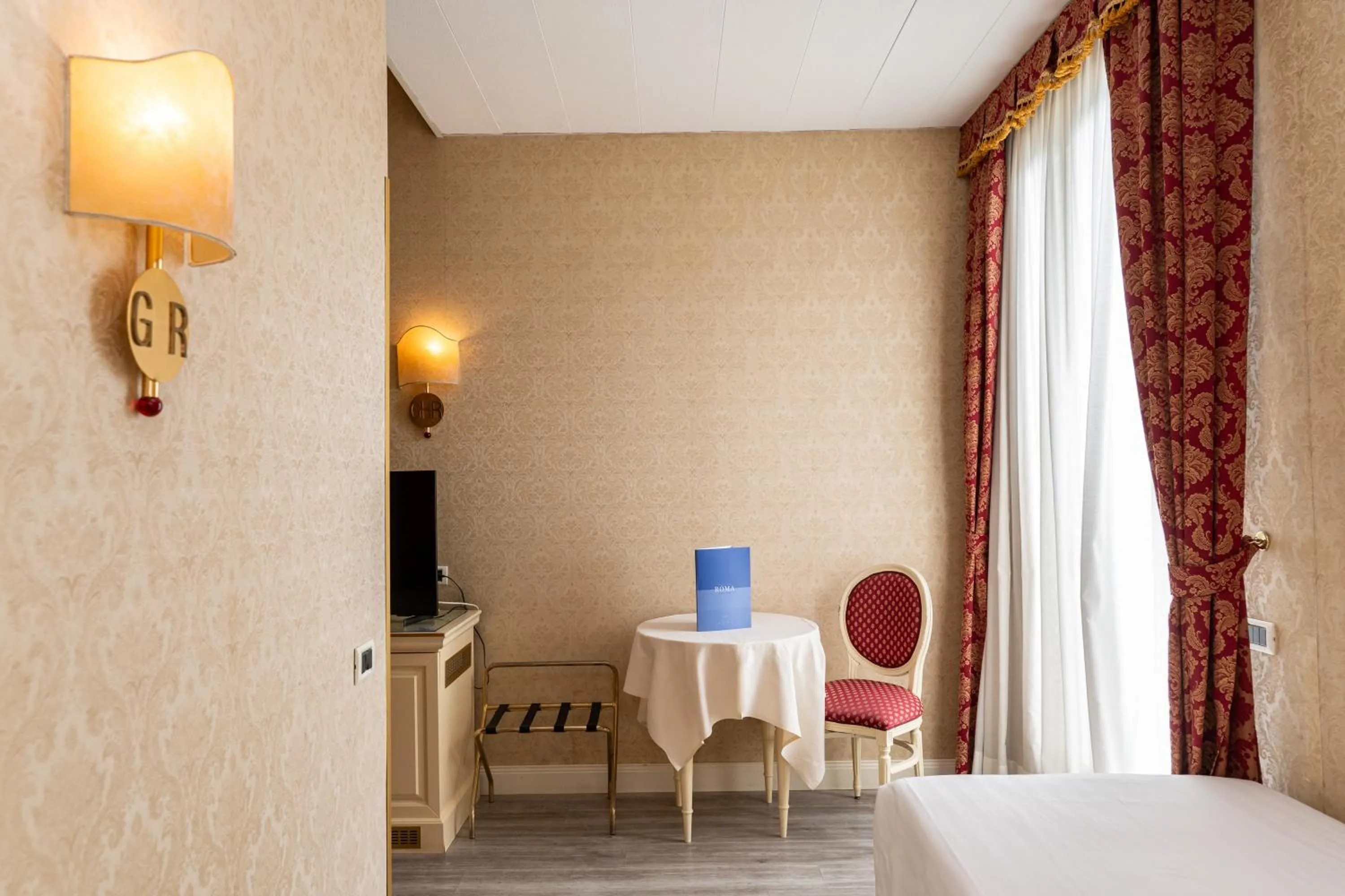 Photo of the whole room, Bed in Hotel Terme Roma