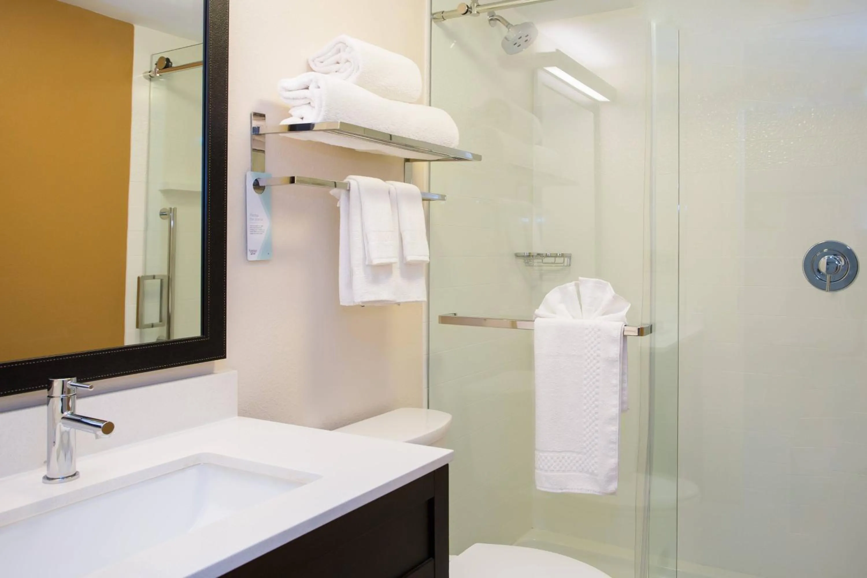 Bathroom in Fairfield by Marriott Inn & Suites Raynham Middleborough/Plymouth
