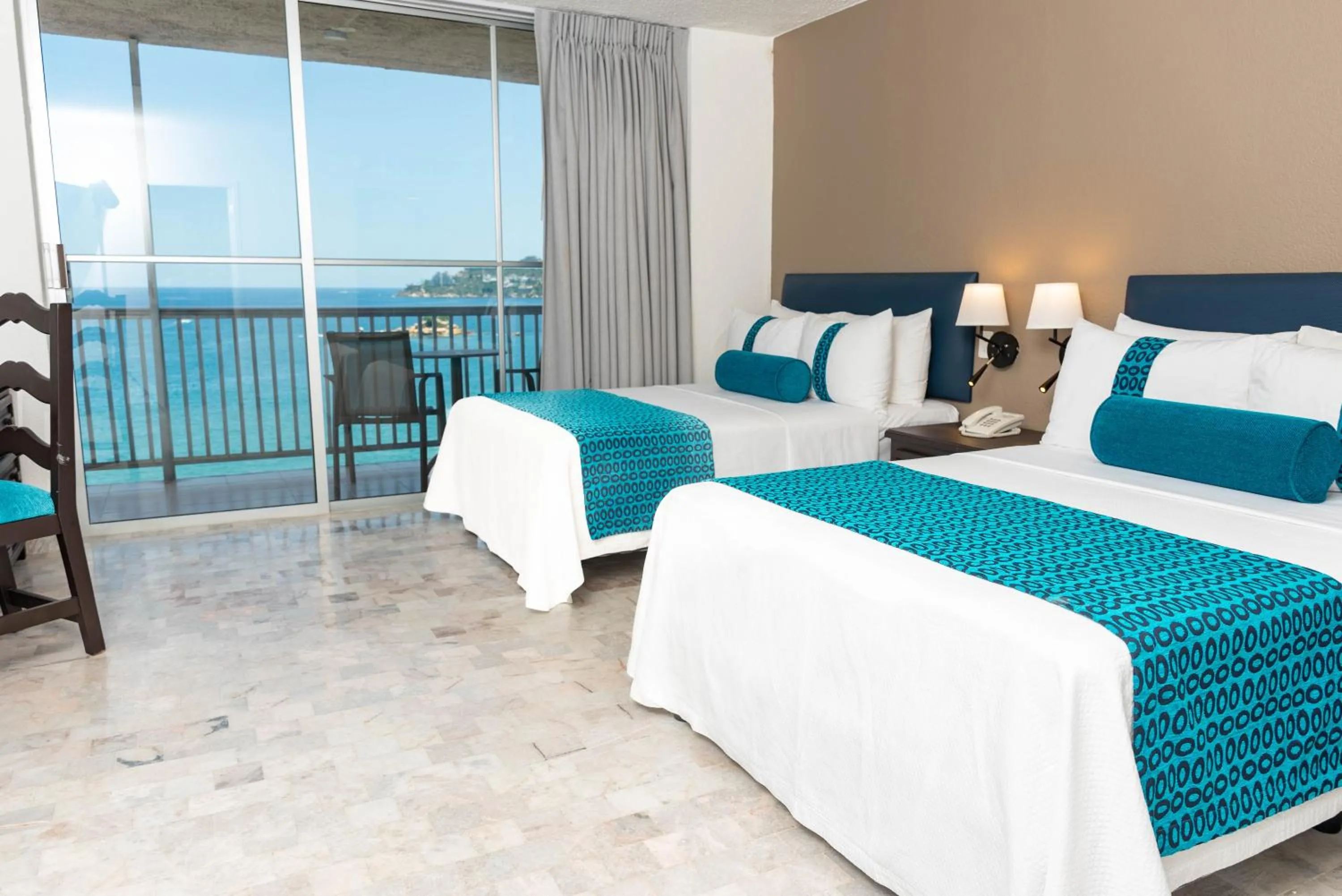 Bedroom, Bed in Ritz Acapulco All Inclusive