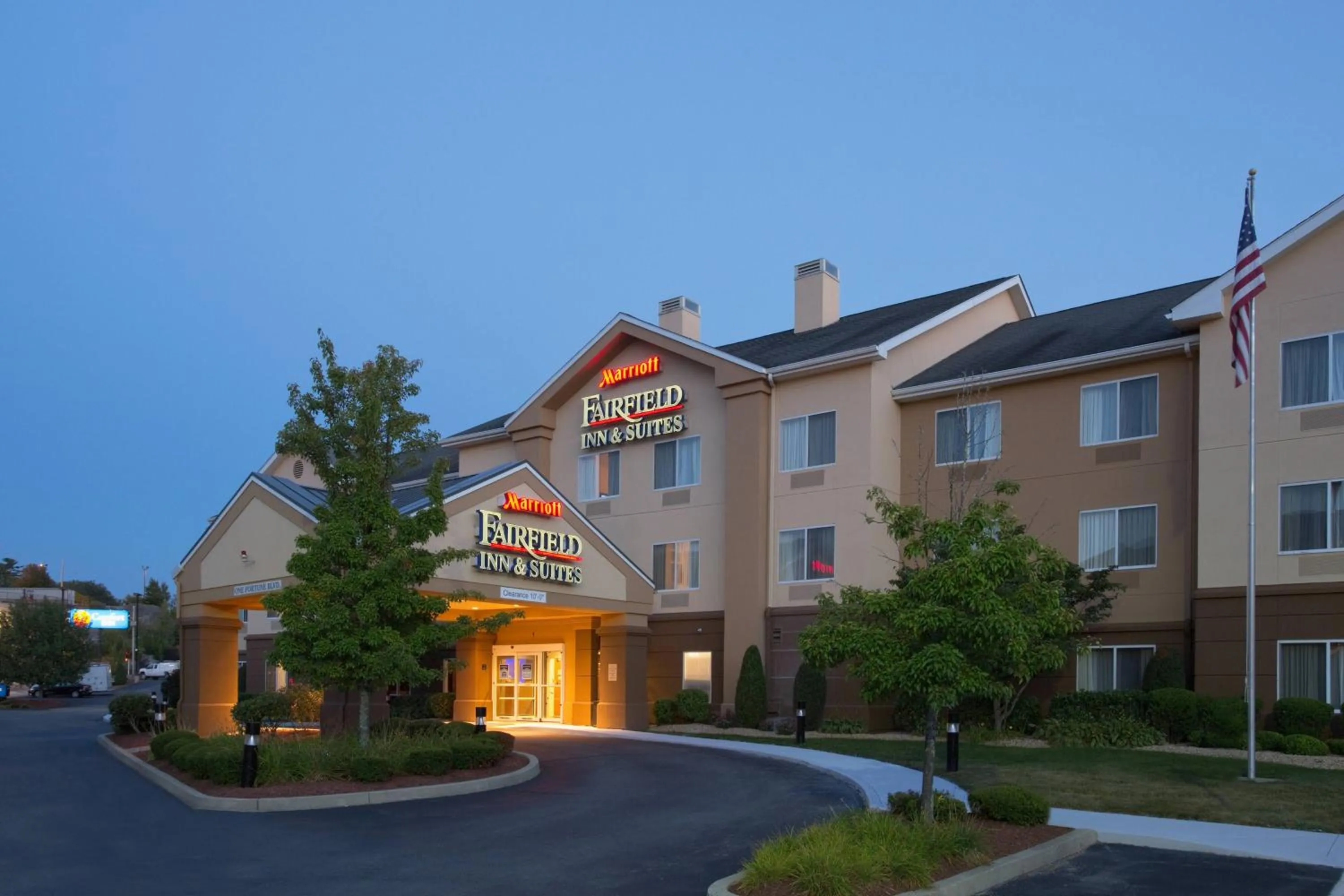 Property building in Fairfield Inn & Suites by Marriott Boston Milford