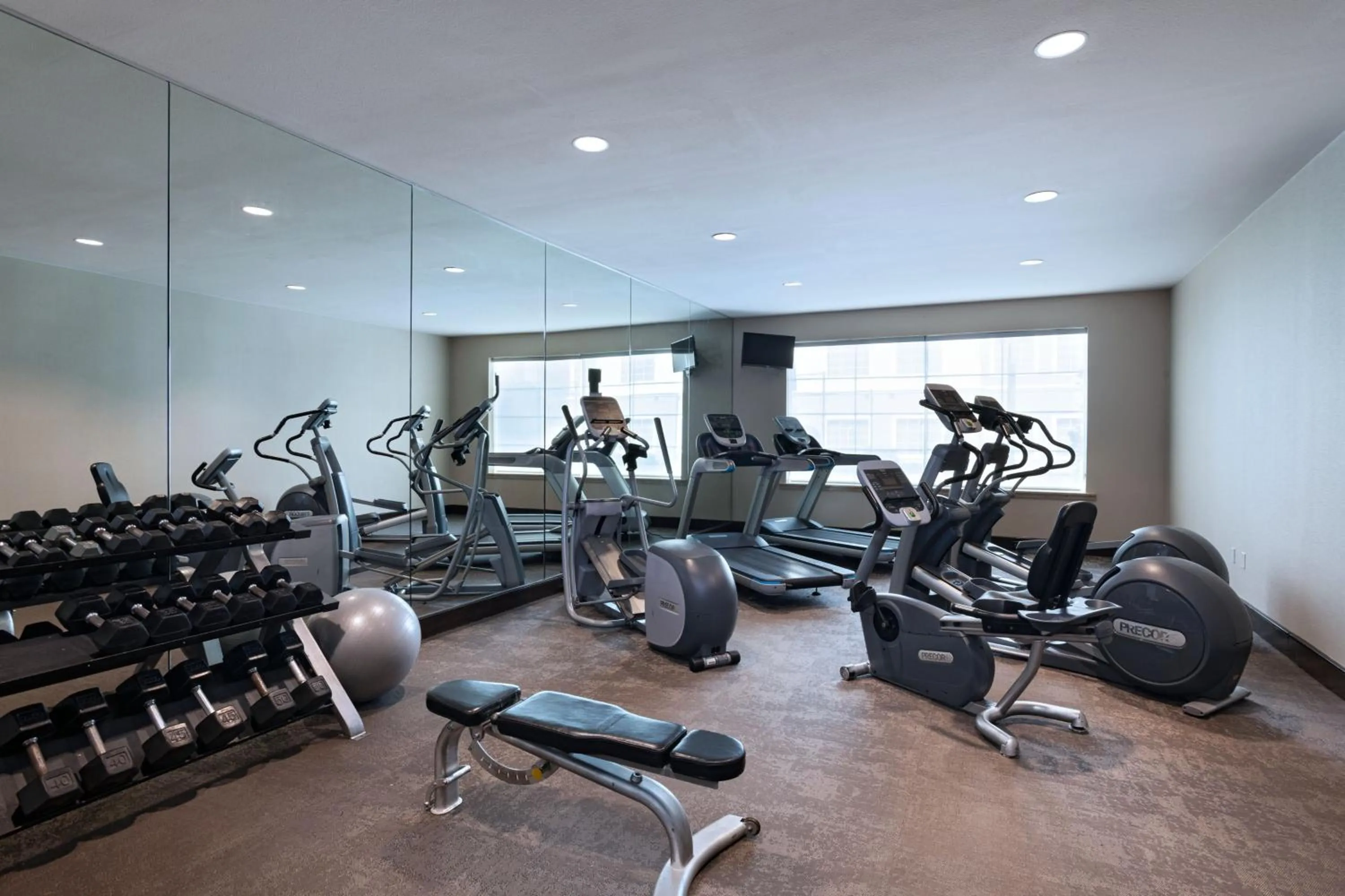Fitness centre/facilities in Residence Inn Beaumont