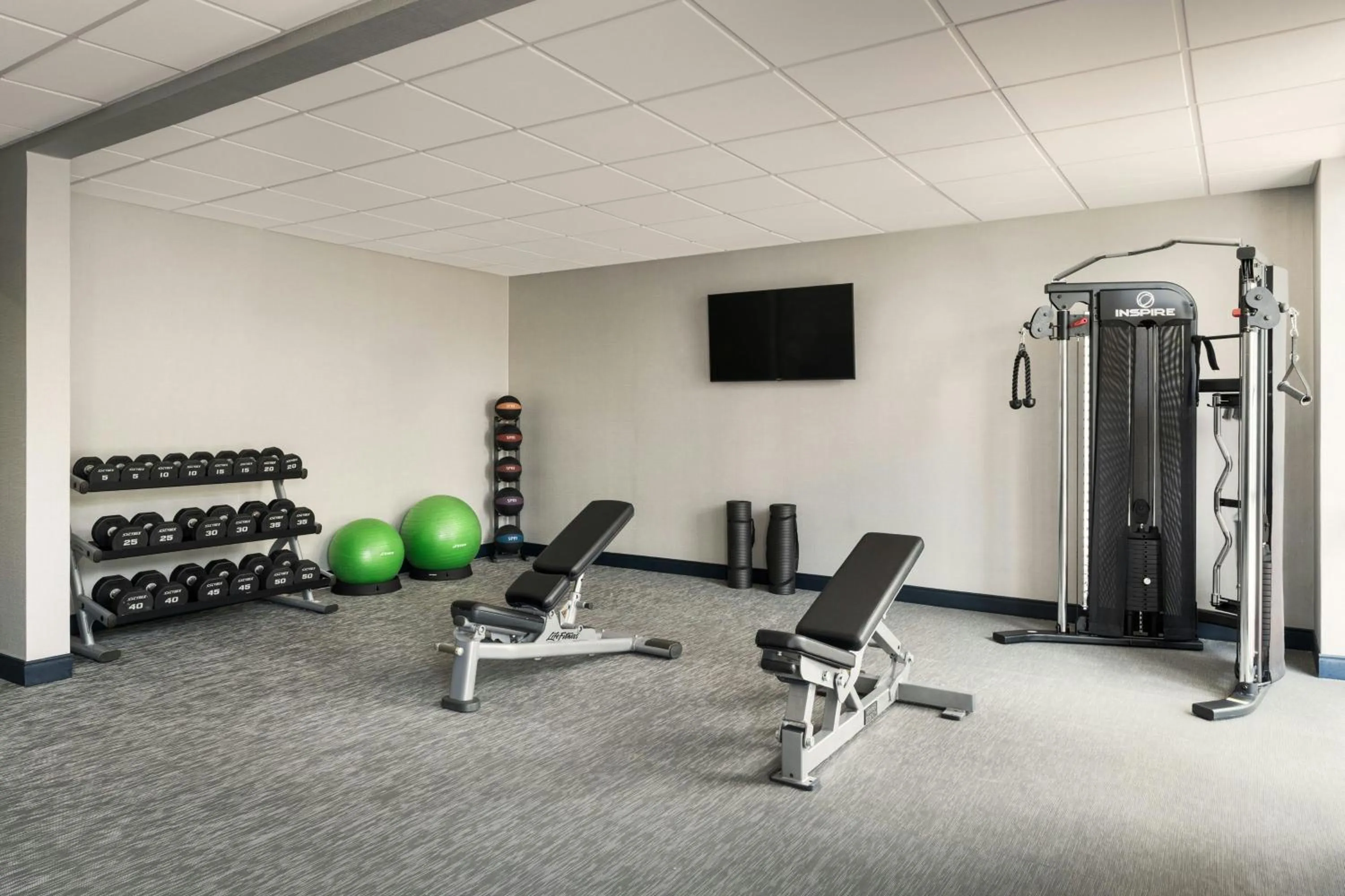 Fitness centre/facilities in Courtyard Brunswick