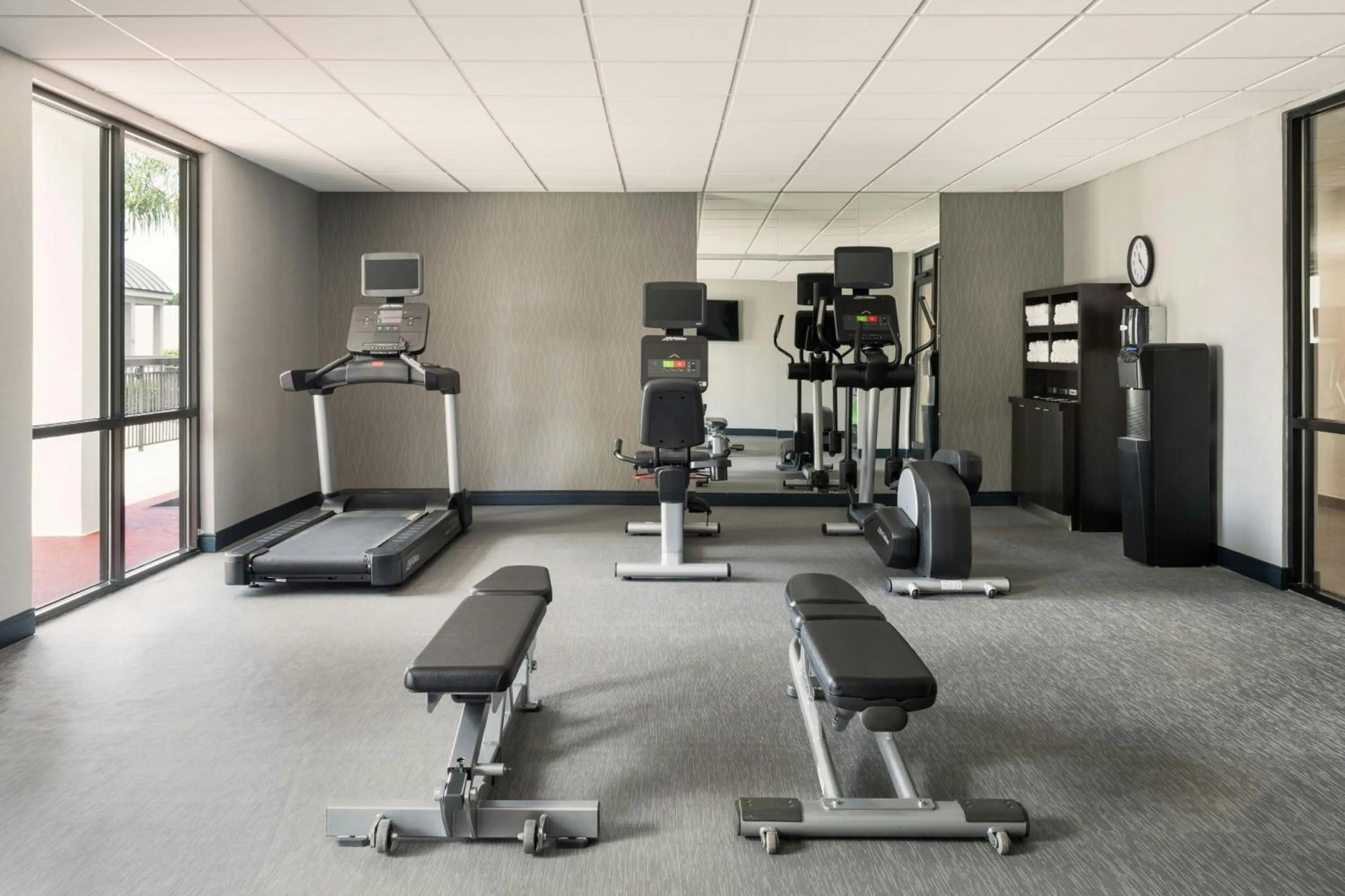 Fitness centre/facilities in Courtyard Brunswick